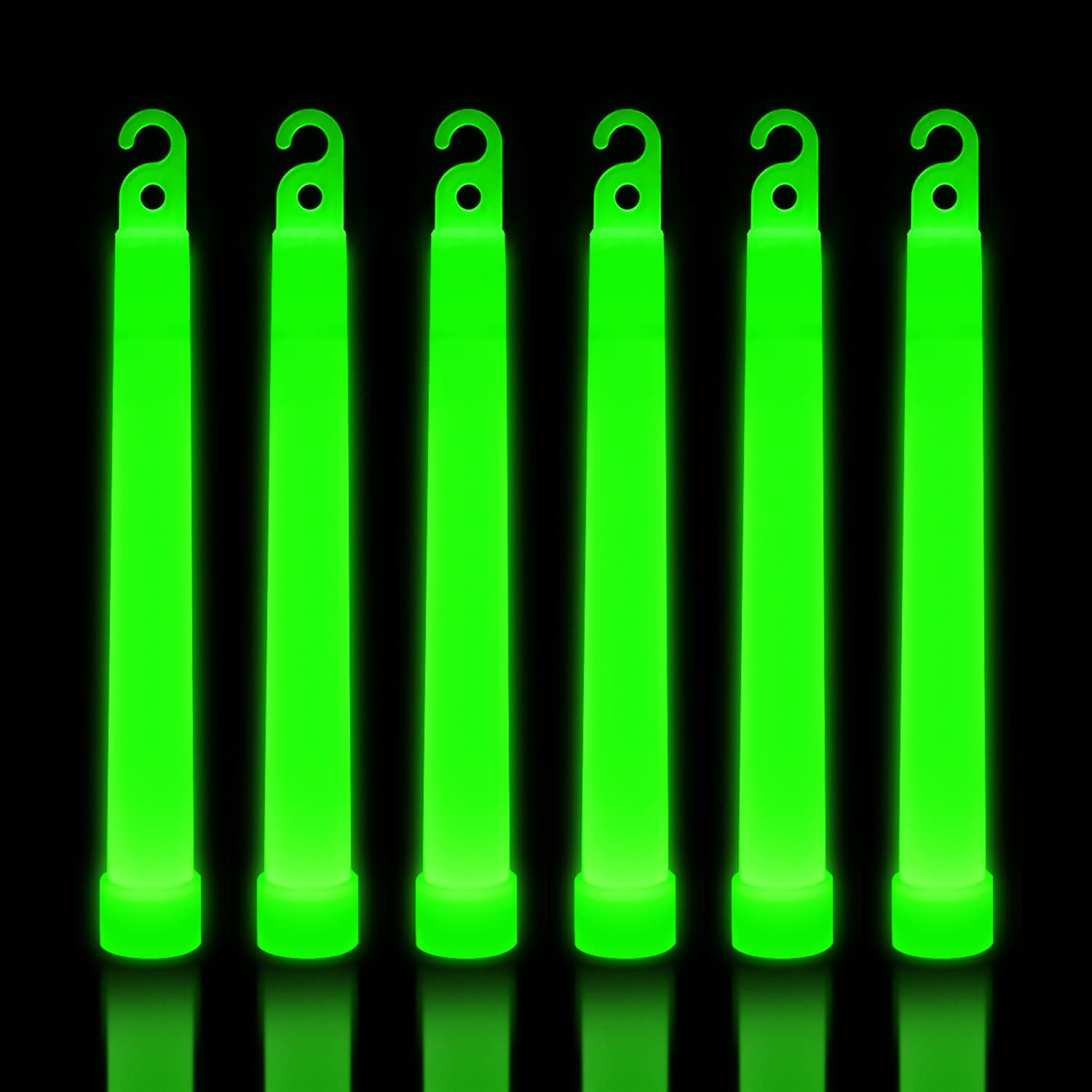 30 Ultra Bright Glow Sticks In Bulk - Multi Use Glowsticks For Halloween, Parties, Camping, Emergency Light And Survival Kit - 1