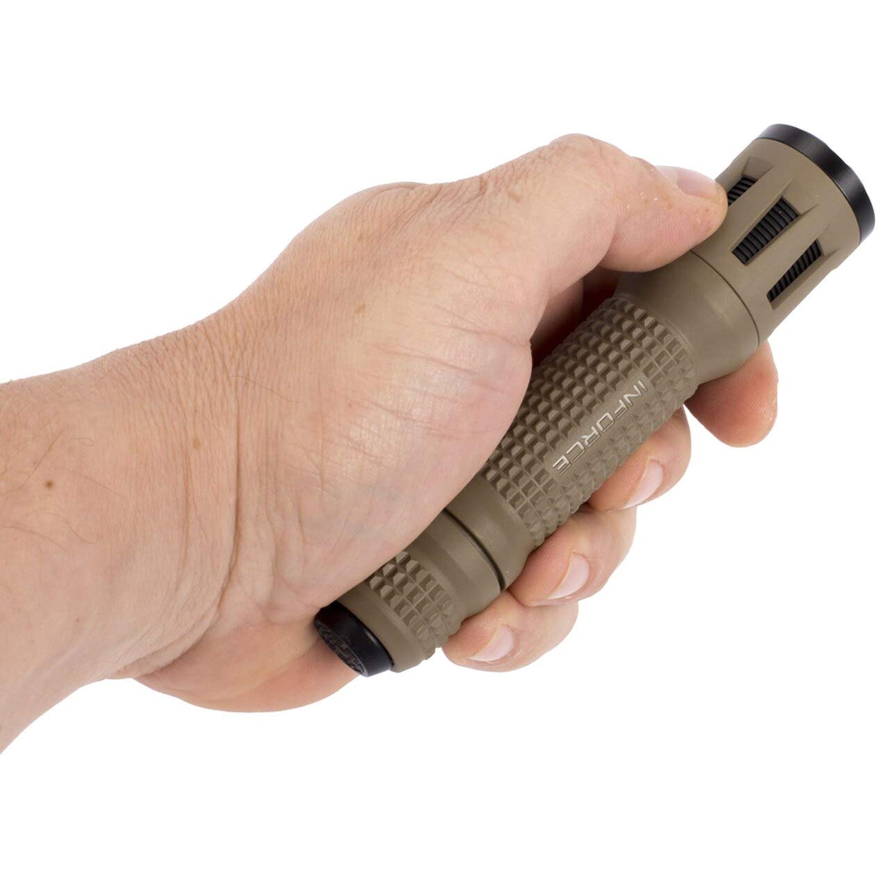 Inforce TFx Handheld 700 Lumen LED Flashlight, Flat Dark Earth