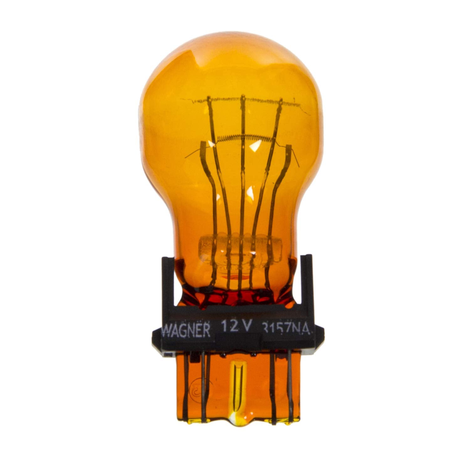 Wagner Multi-Purpose Light Bulb BP3157NA, Glass, Assorted Colors, Card of 2, One Size