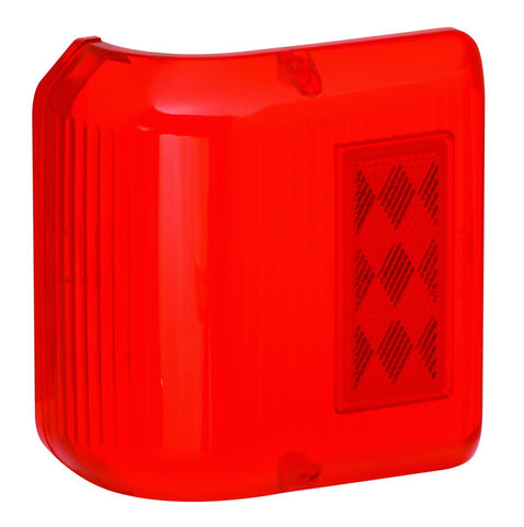 Bargman 34-86-711 Wrap Around Light #86 - Red Replacement Lens