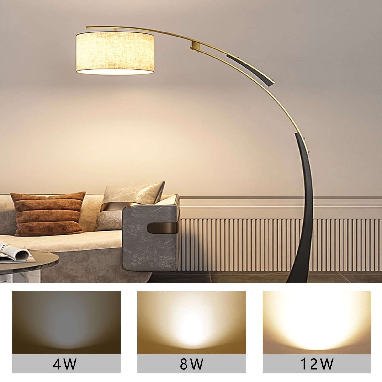 Wiyifada 3 Way Led Light Bulbs 8 Pack, Soft White 3000K, E26 Base, Indoor Reading