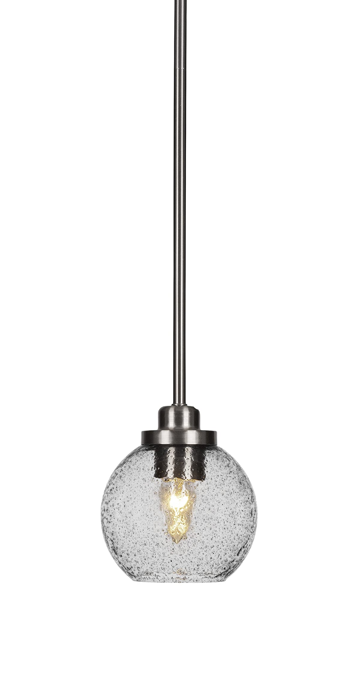 Odyssey 1 Light Mini Pendant in Brushed Nickel (2601-BN-4102)