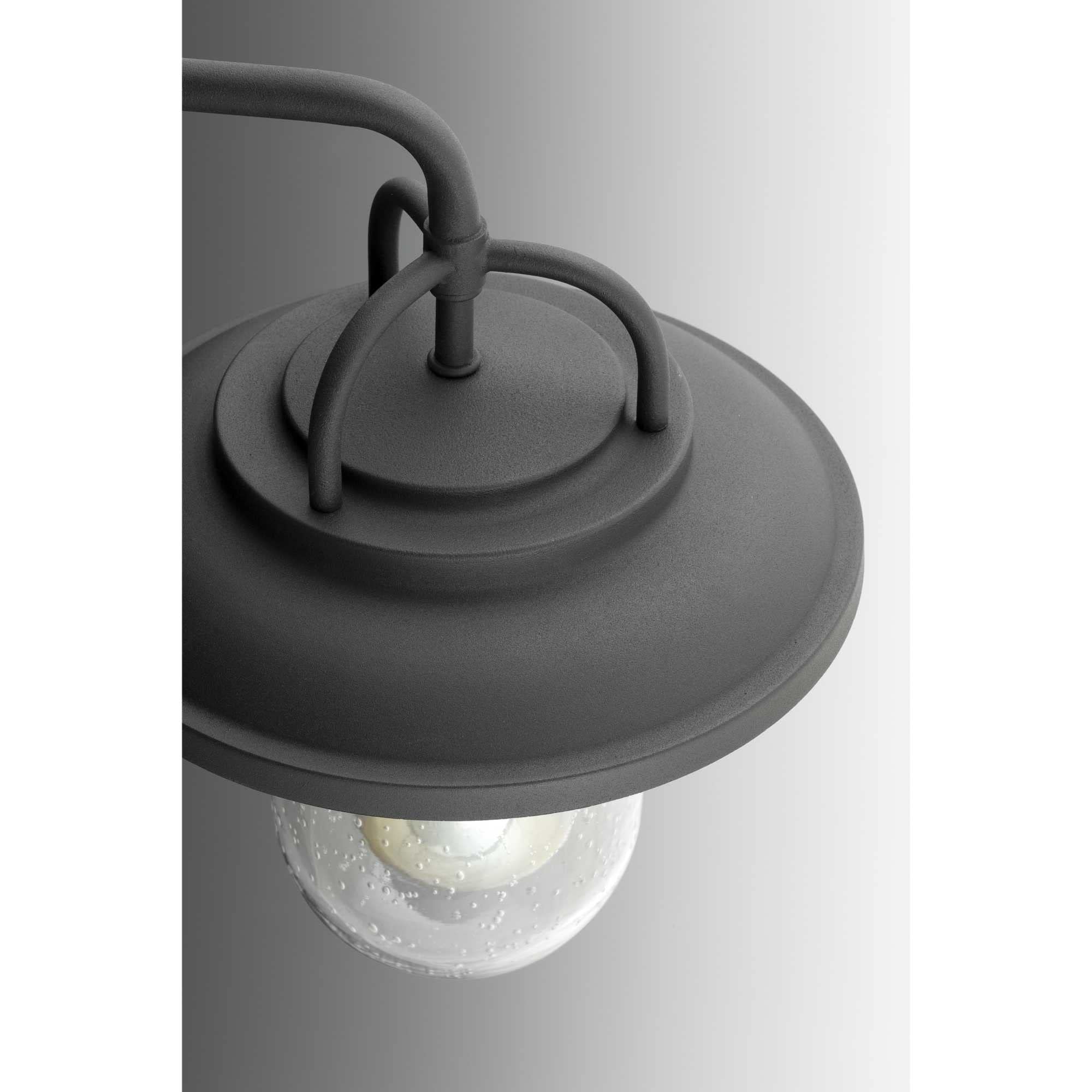 Progress Lighting Beaufort Outdoor Light Fixture, Alloy Steel, Black, Model P560050-031