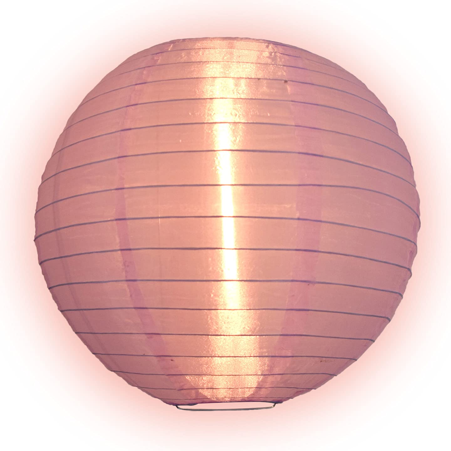 Paperlanternstore.Com 12 Inch Light Purple Nylon Lantern, Even Ribbing, Durable, Hanging Decoration By Quasimoon