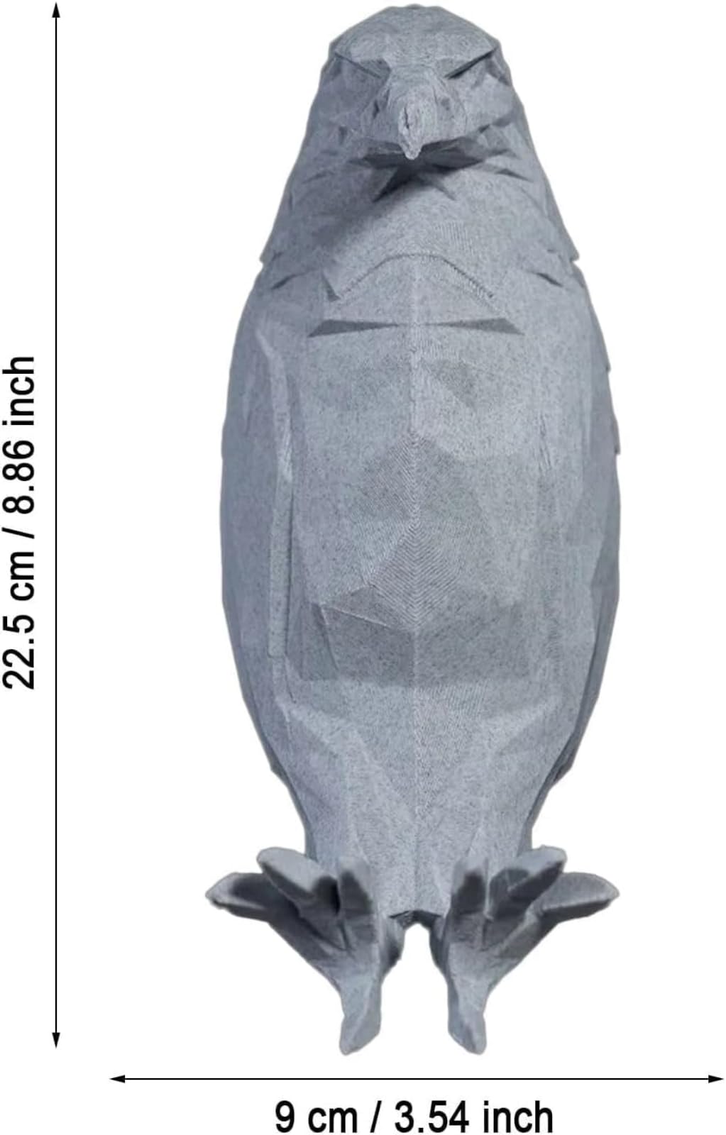 Isfiba 3D Animal Led Wall Lamp, Creative Resin Carving Lamp, Led Home Decoration Lamp, Atmosphere Rendering Lamp, For Study, Bedroom, Dining Room, Stairway, Hallway, Bar (White Bald Eagle)