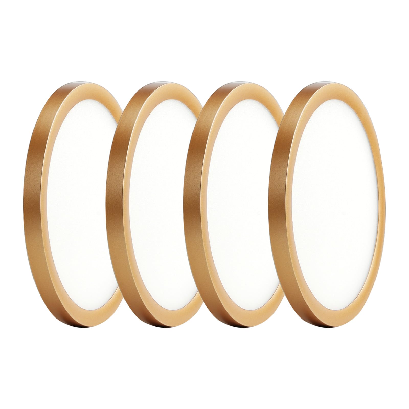 8Inch Low Profile Ceiling Light, 15W 1200LM 5CCT Ultra Thin Surface Mount Light for Wet Location, No Flicker and Dimmable Flush 