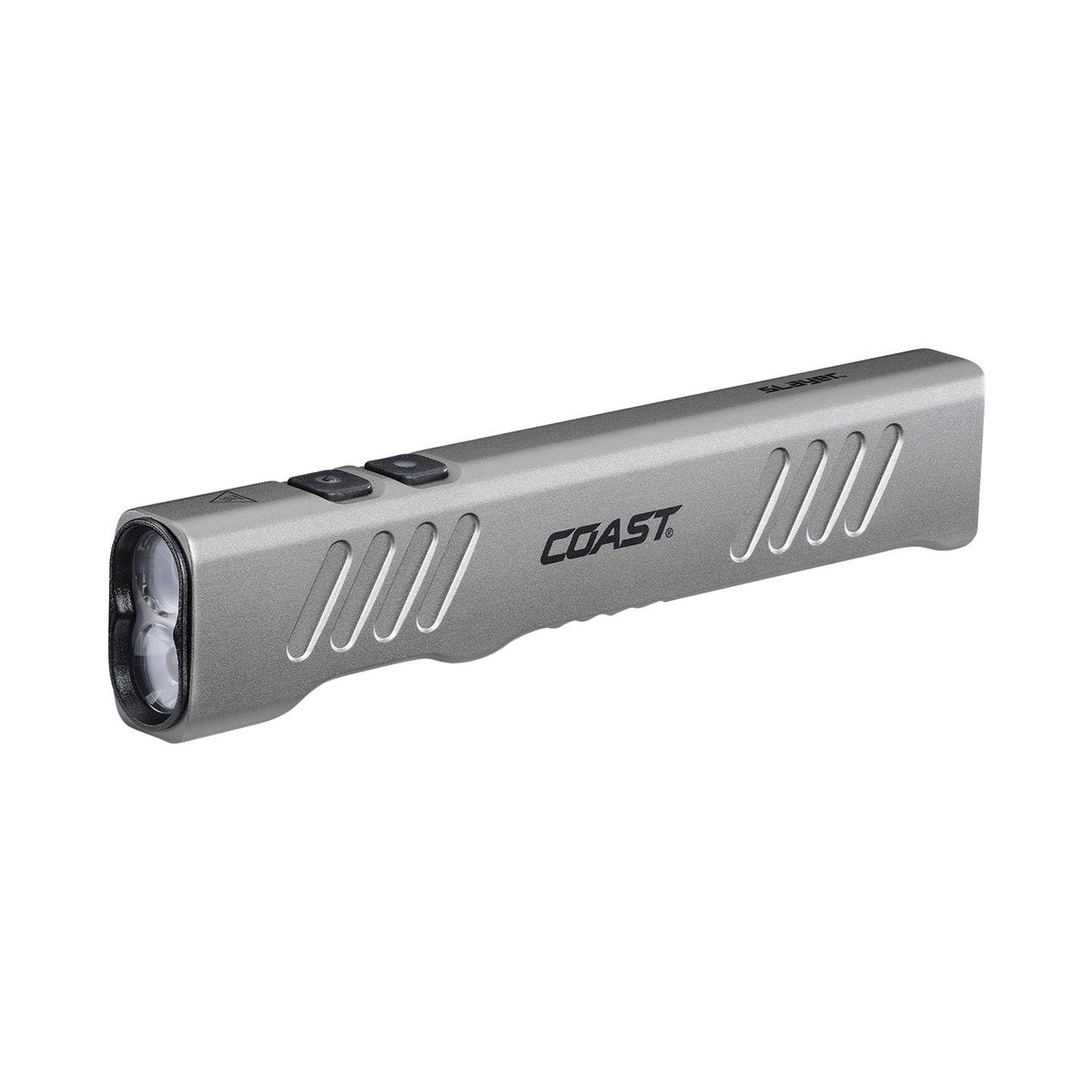 Coast Slayer Red 1000 Lumen Usb-C Rechargeable Led Flashlight With Red Mode & Clip