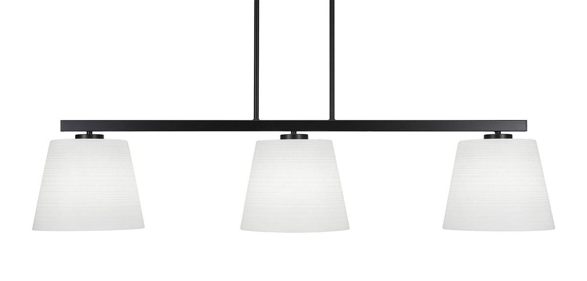 Atlas 3 Light Island in Matte Black (4523-MB-4081)