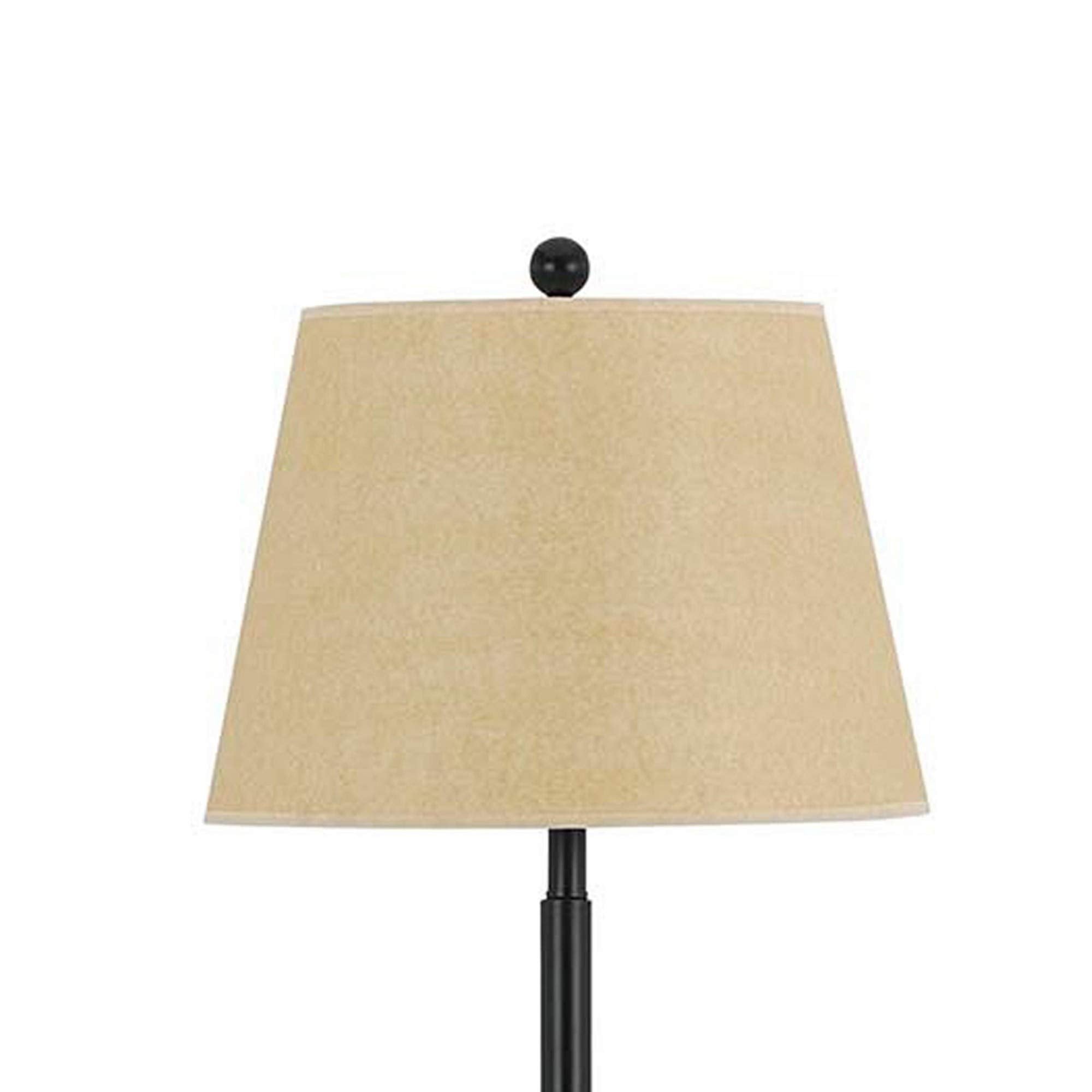 Metal Round 3 Way Floor Lamp With Spider Type Shade