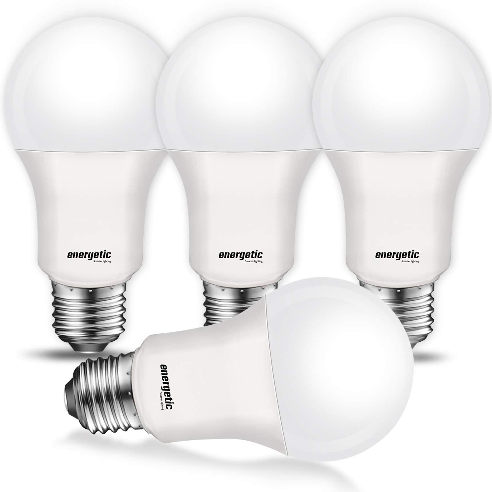 Energetic 75W Equivalent A19 Led Light Bulb, Warm White 3000K, 1200 Lumens, Ul Listed, E26 Standard Base, Non-Dimmable Led Light