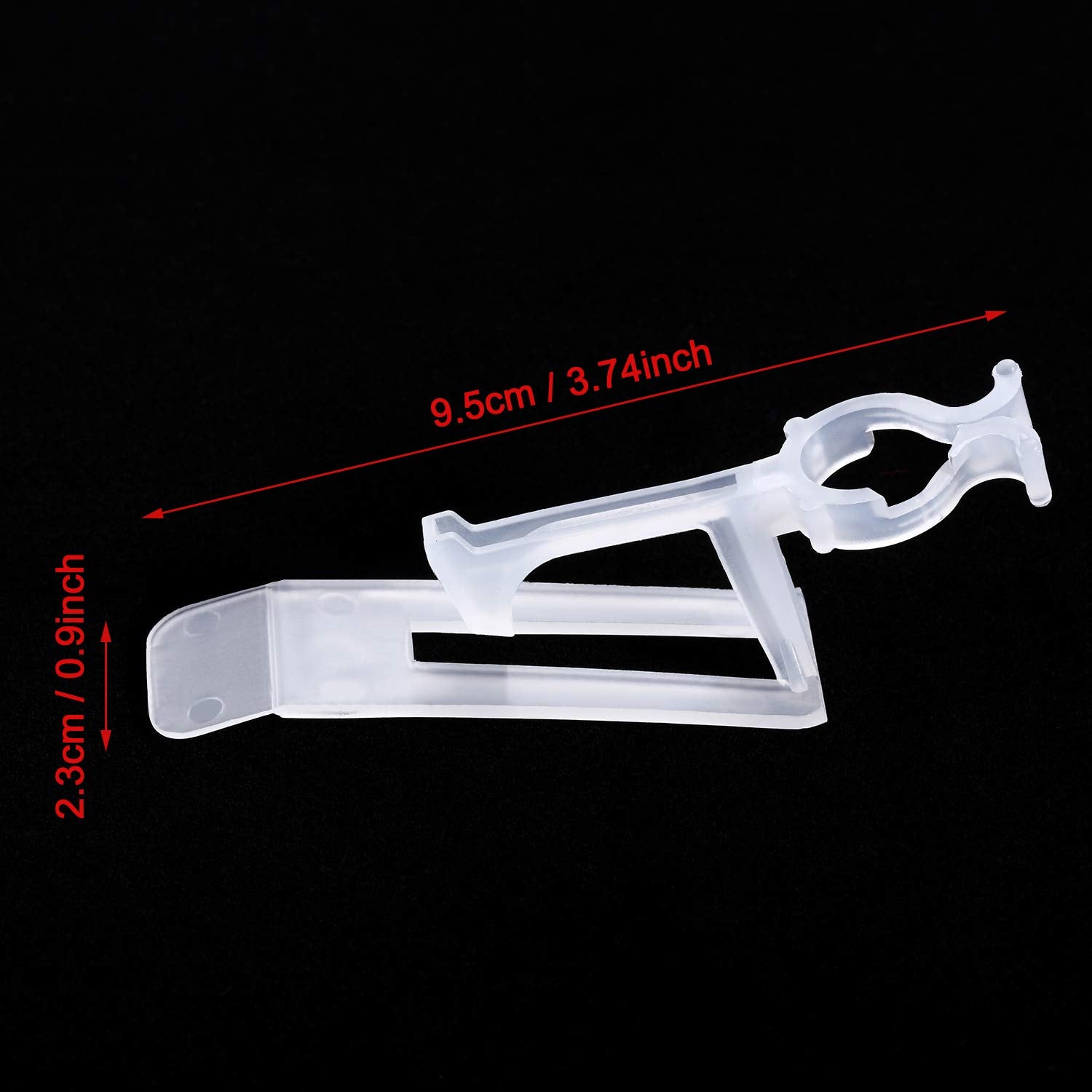 Tatuo 80 Packs Christmas Light Clip Gutter Clip Shingle Clip Work on C7 and C9