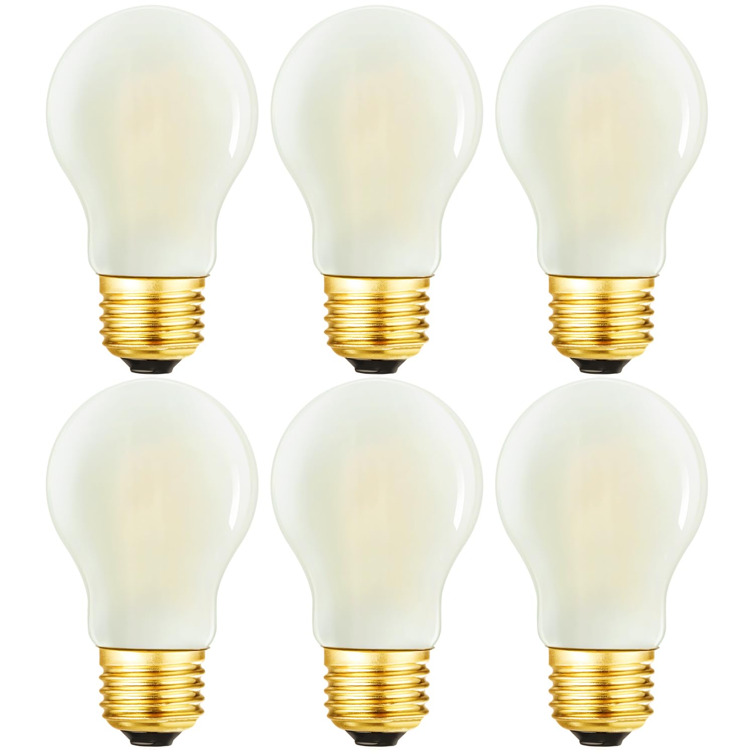 Frosted A15 LED Bulb 4W Equivalent 40 Watt E26 Light Bulb Warm White 2700K Dimmable E26 Edison Led Bulb for Ceiling Fan Light Bu