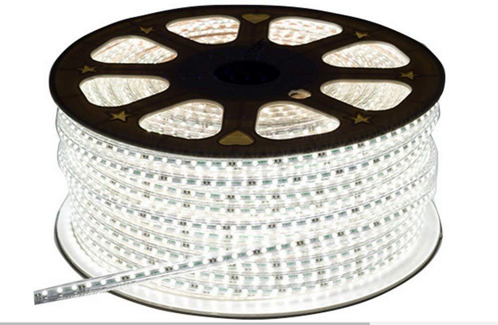 SAIELLIN 50 Meter White Plug N Play LED Lights for Home Decoration LED Strip Lights Rope Light Diwali Light & Christmas Decorati