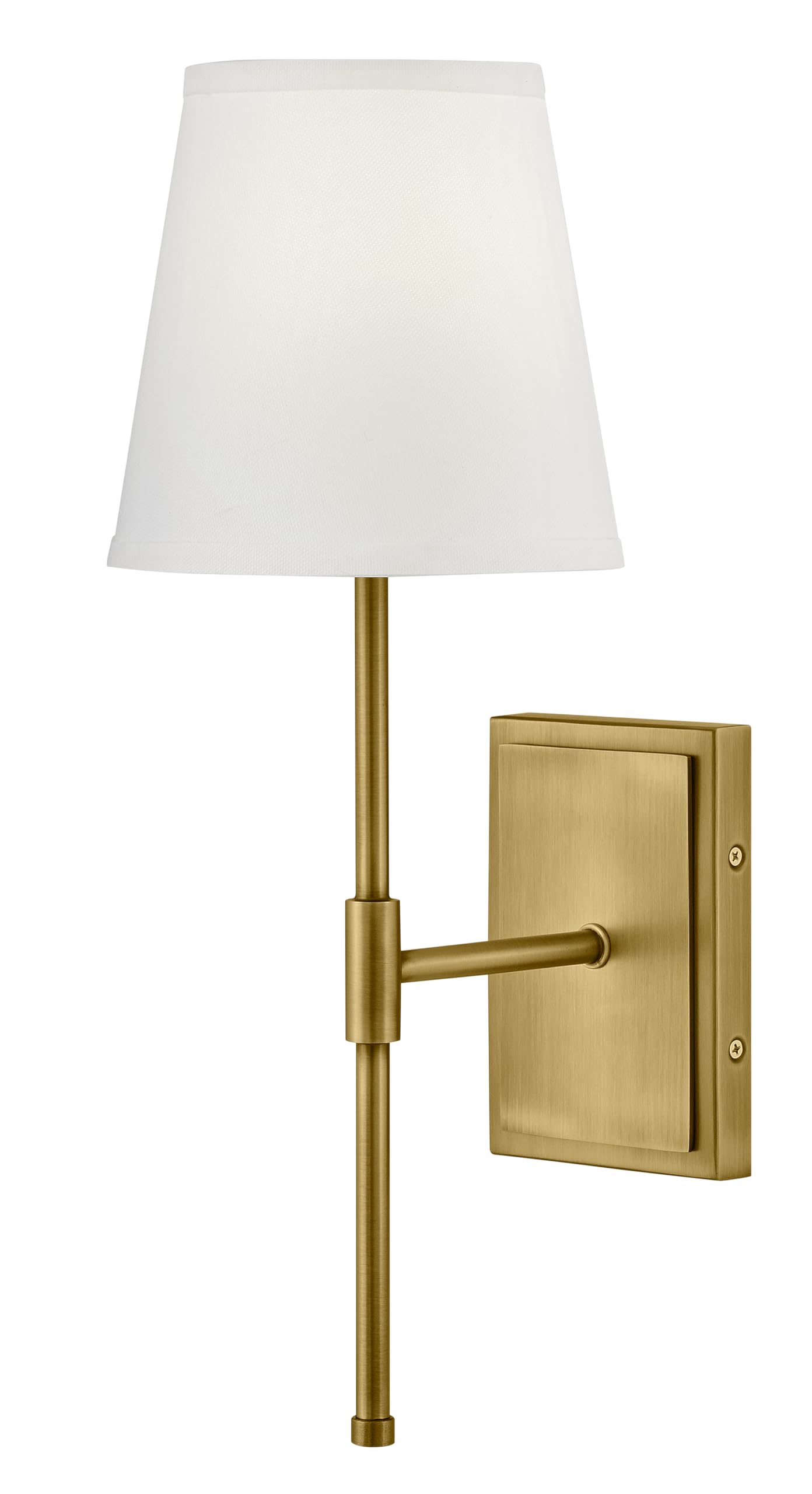 Lark Beale Medium Single Light Sconce, Lacquered Brass