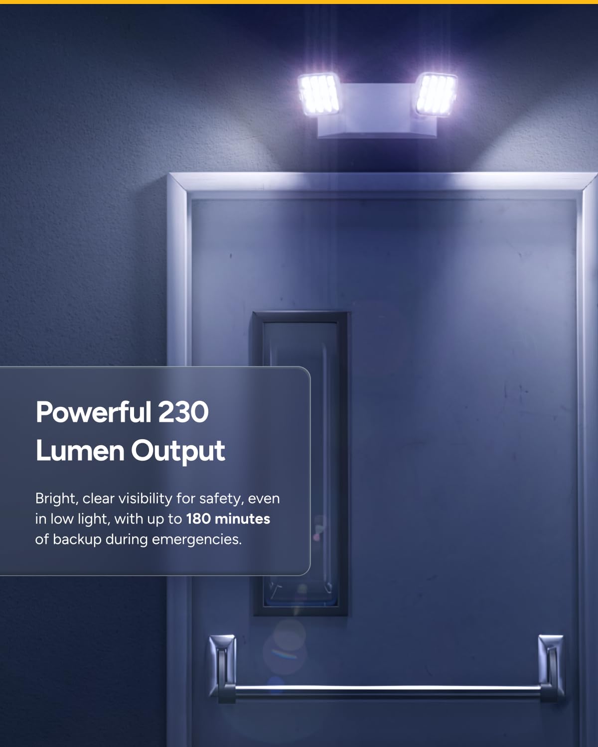 Sunco 12 Pack Led Emergency Lights  Commercial Lighting For Business  Power Outages  Offices  With Backup Battery (90 Minutes)  Wall Mount  Hard Wired  120-277V  Fire Resistant (94V-0) Ul
