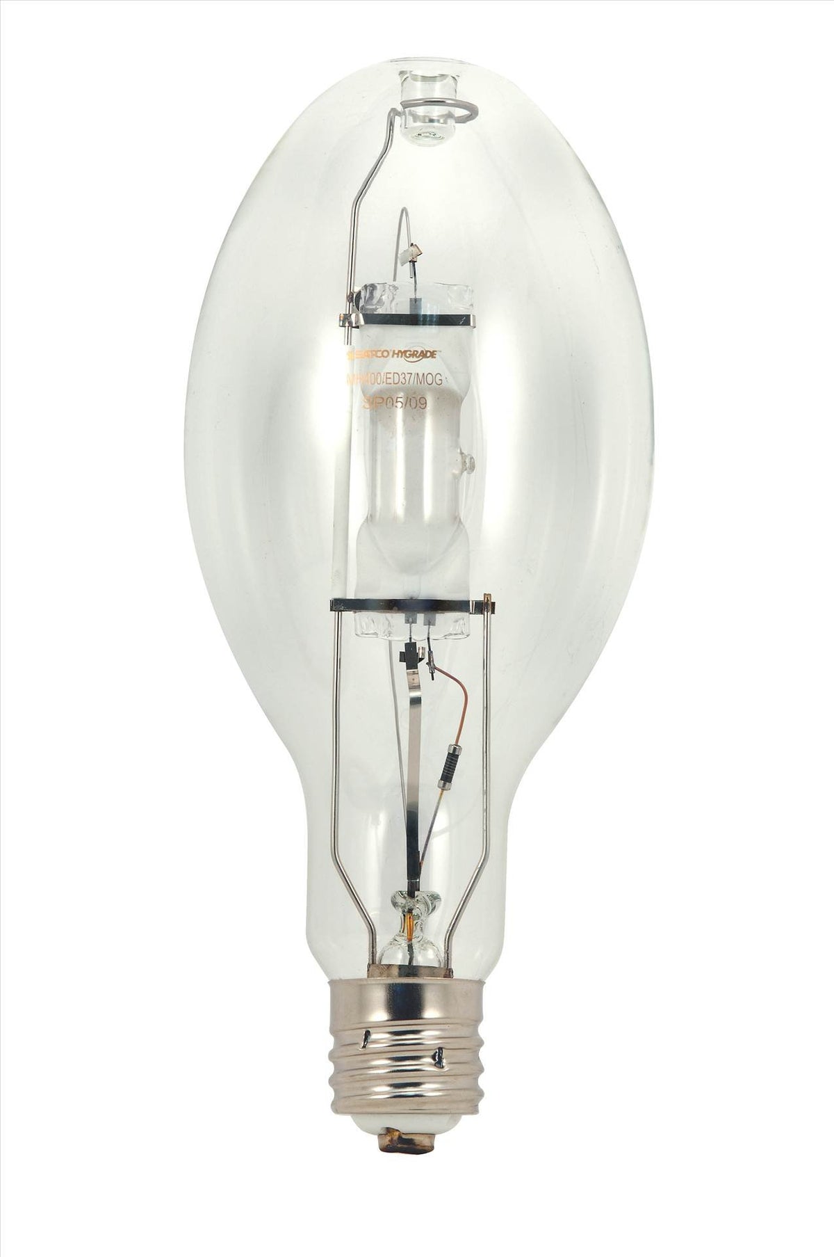 Satco S5831 4200K 250-Watt Clear Universal Mount Mogul Base Bt28 Metal Halide Lamp