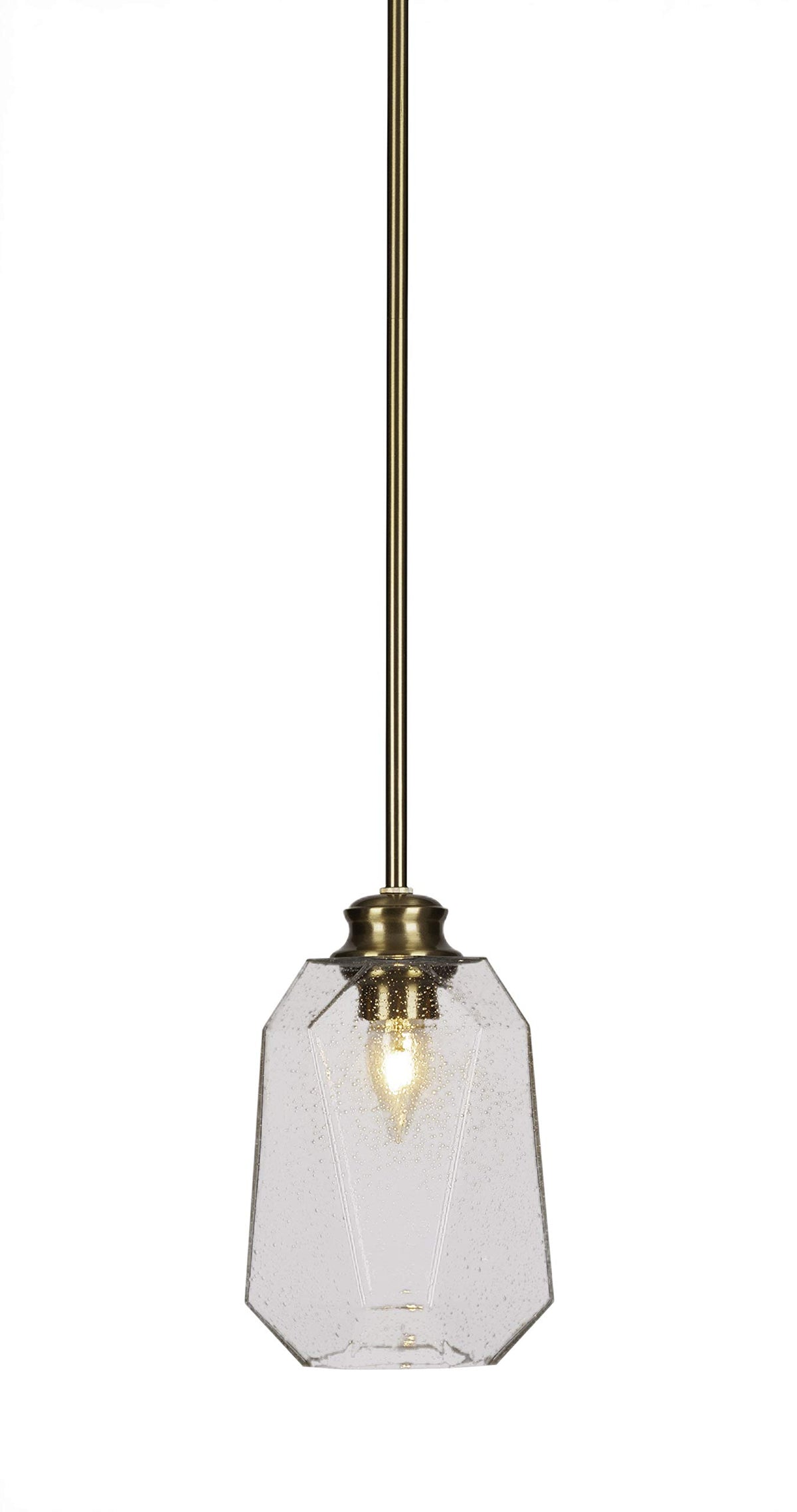 Rocklin 1 Light Pendant in Brushed Nickel (72-NAB-4460)