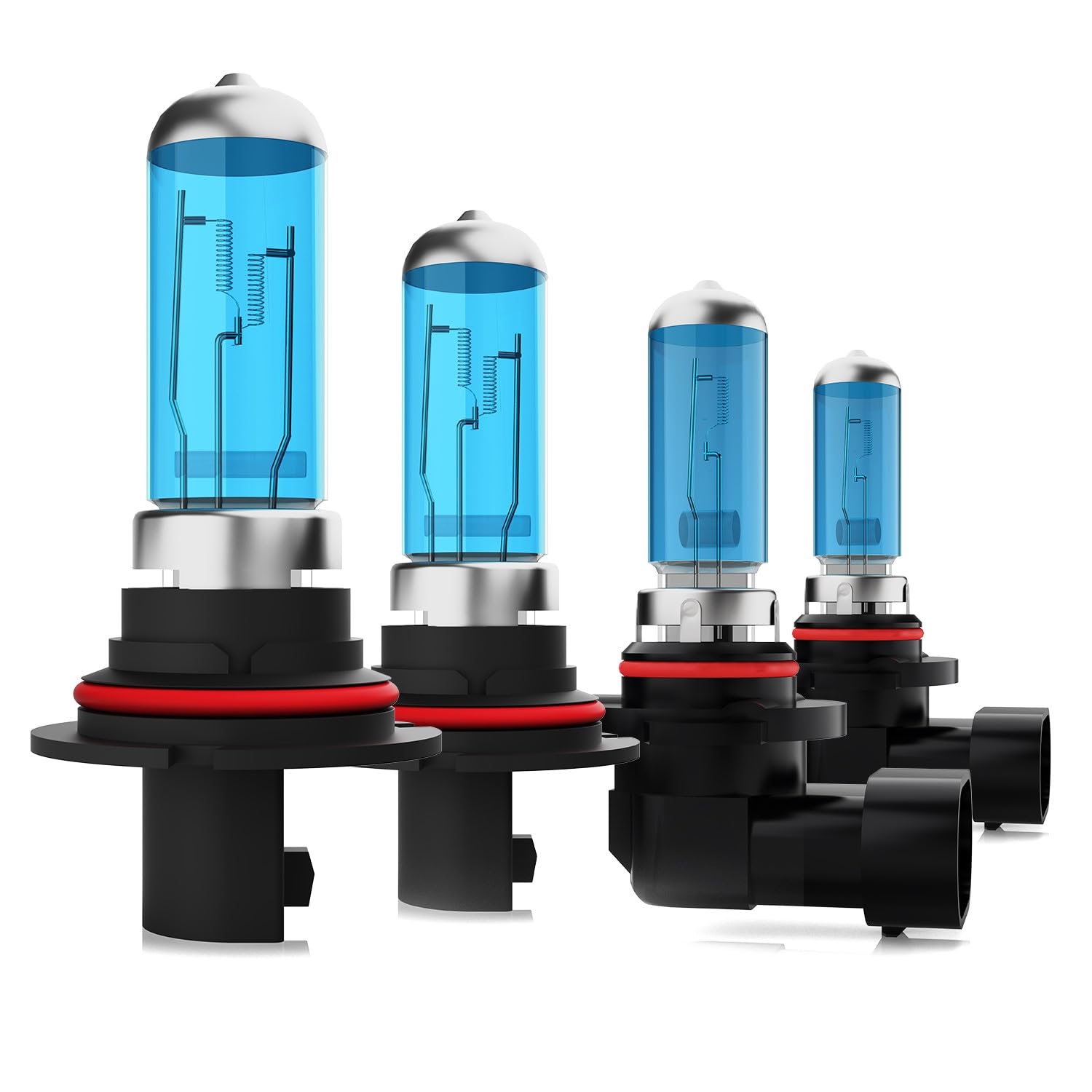 ZPXGIZT Light Bulbs Fit For Ford Crown Victoria 2002-2005, 9007 9145 High Low Beam Fog Lights High Performance Halogen Headlight