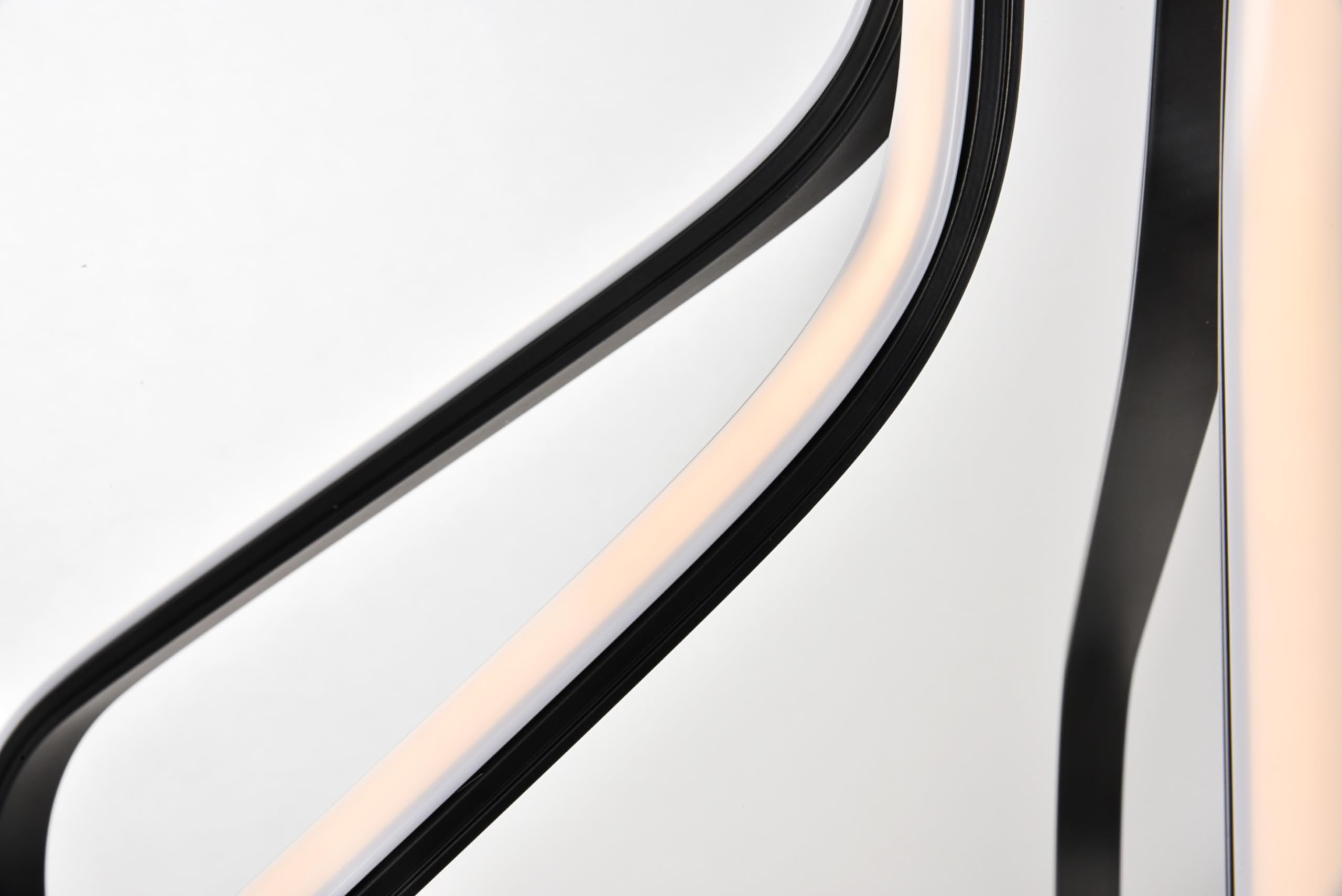 Elegant Lighting Dahlia White 3-Light Pendant - Modern Ceiling Fixture For Stylish Interiors