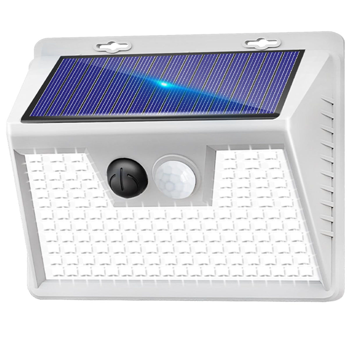 Solar Lights Outdoor 1 Pack, 140Led/3 Modes Motion Sensor Lights Solar Powered, Wireless Ip65 Waterproof Solar Wall Lights Outdo