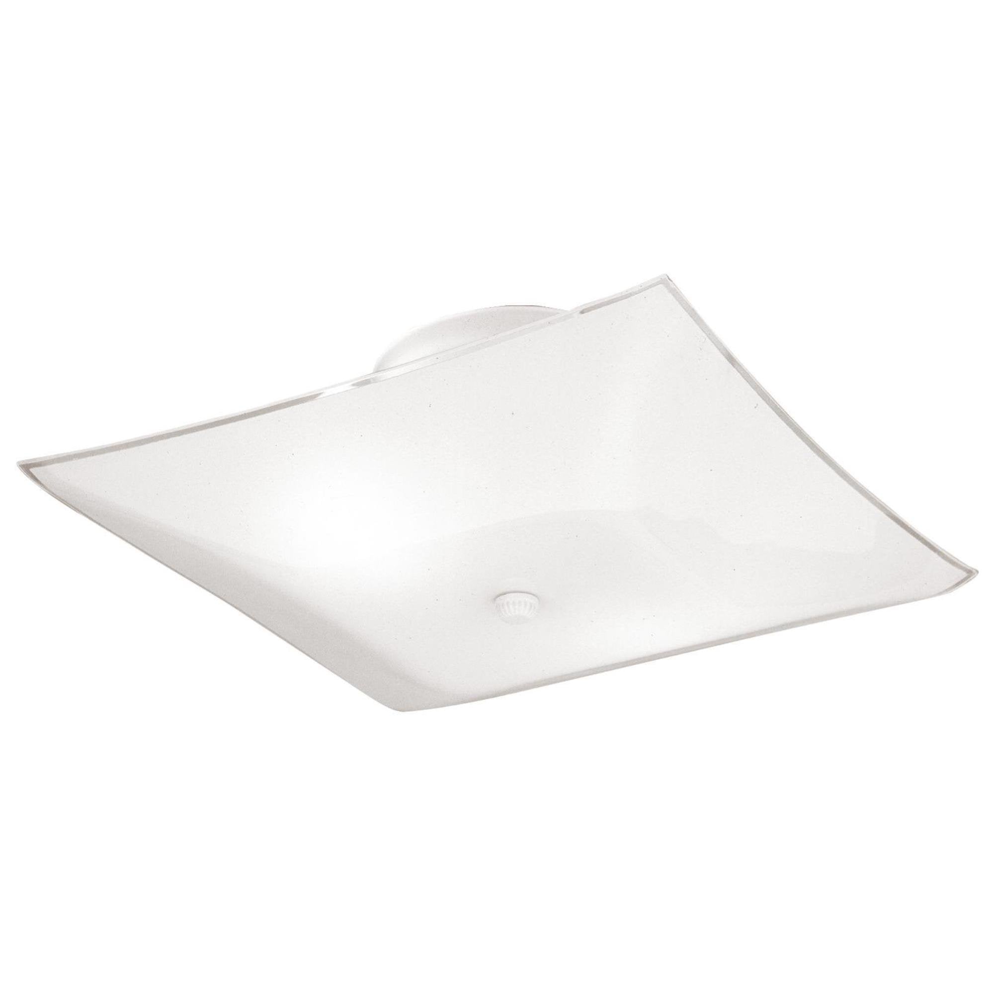 Westinghouse 66201 Semi-Flush Mount Square Ceiling Fixture