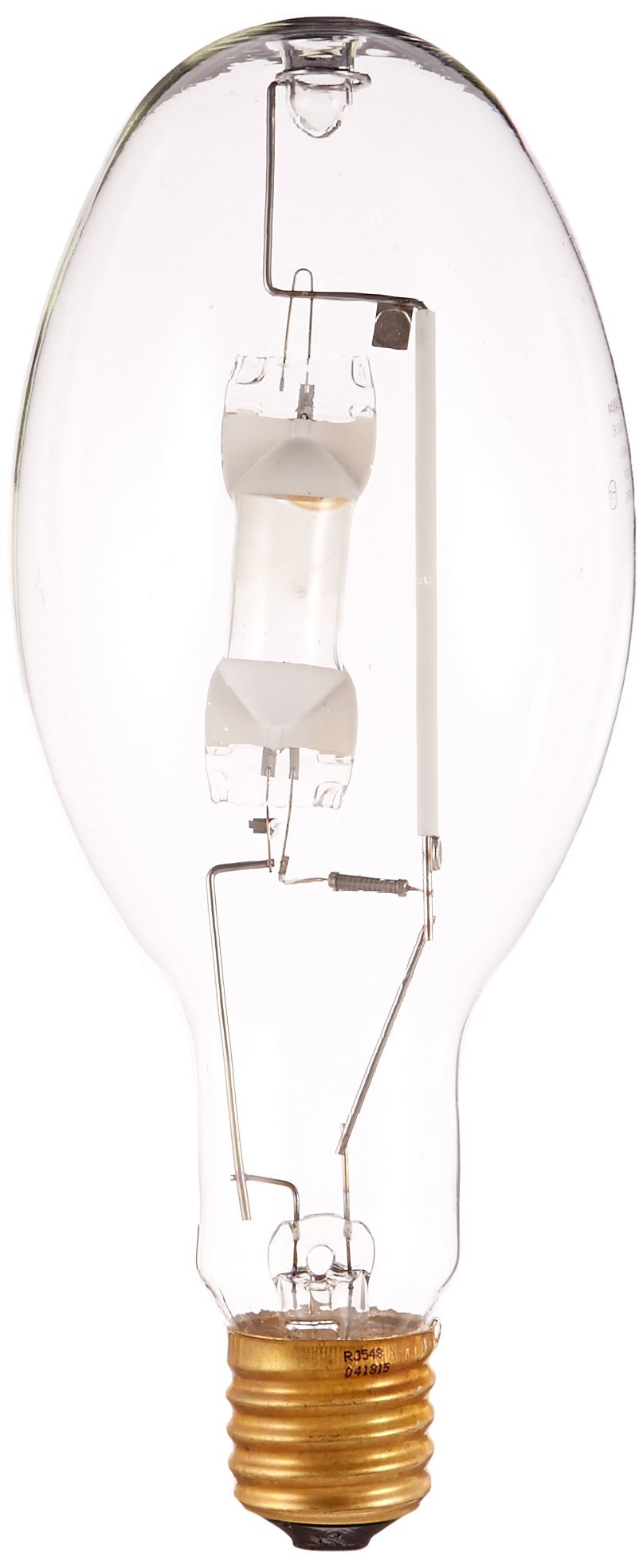 Sylvania 64490 Clear Metal Halide Lamp, ED37 Mogul Screw (E39), 400W, 4000K GID-685825
