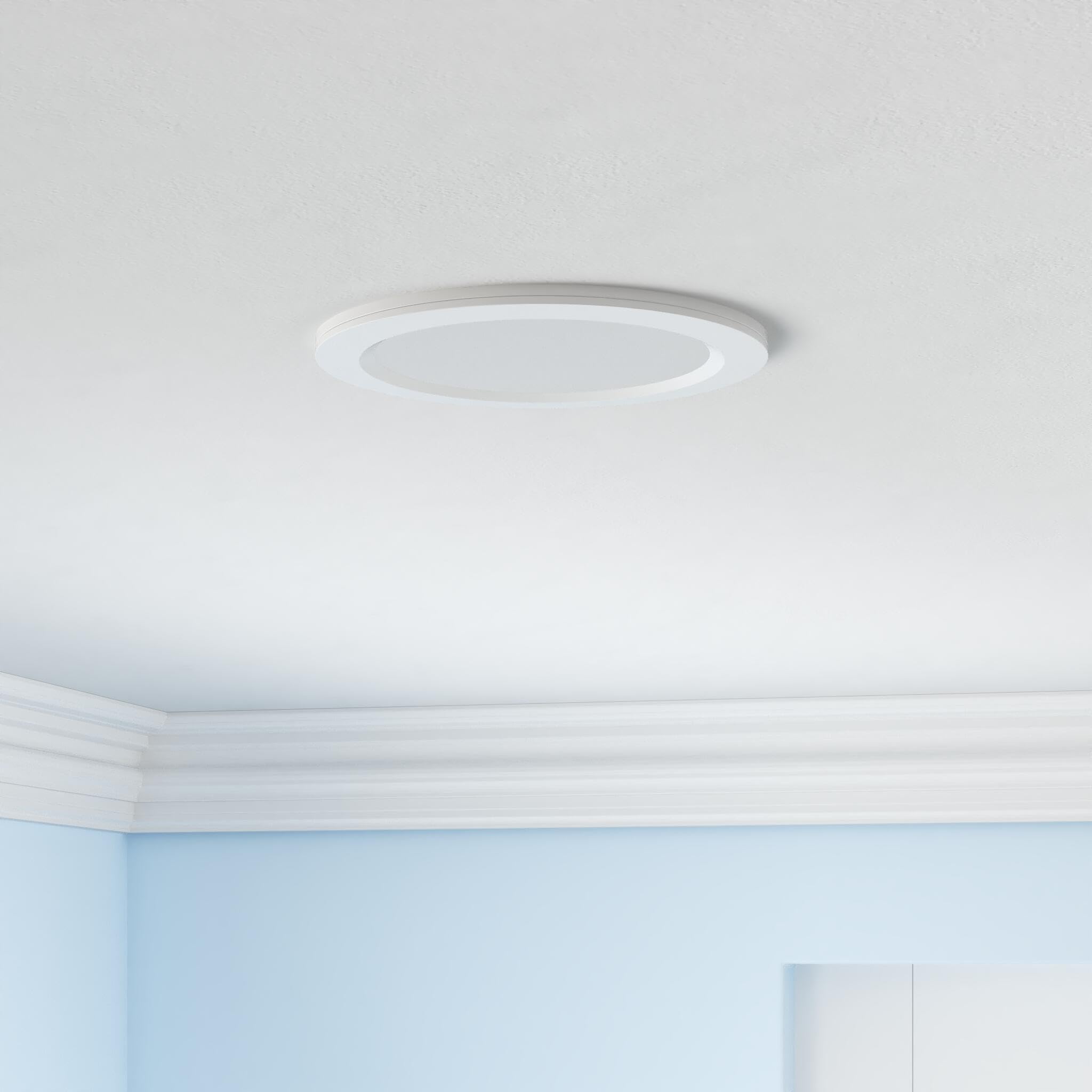 Sunco 6 Pack 6 Inch Ultra Thin Led Recessed Ceiling Lights With Night Light, 1500 Lm, Selectable Cct 2700K/3000K/4000K/5000K/6000K, Dimmable, 15W, Canless With Junction Box