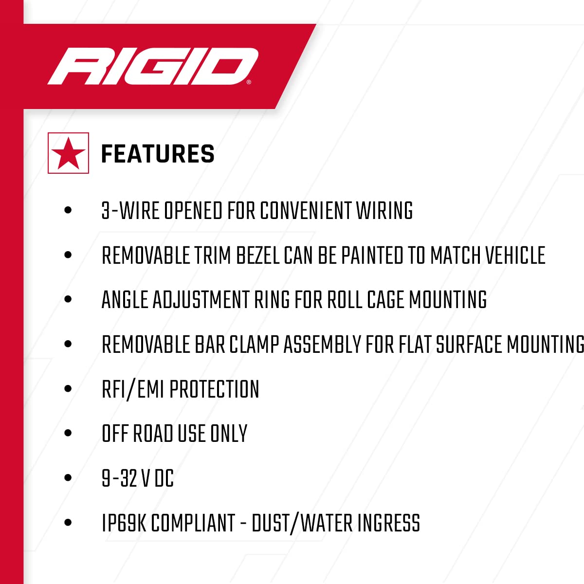 Rigid Reflect Lamp Set/2