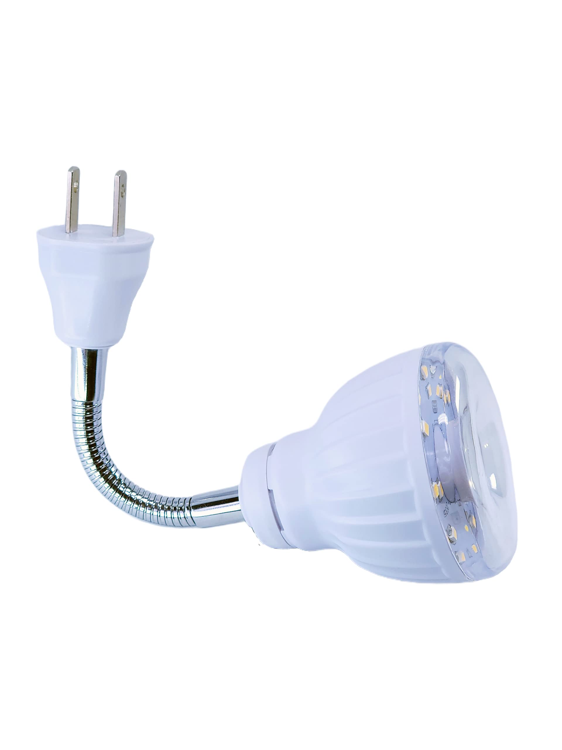 Aura Light LED Motion Sensor Dusk to Dawn PIR Night Light Plug-in Wall AC Outlet Directional Flexible Stairway Lamp Indoor Close