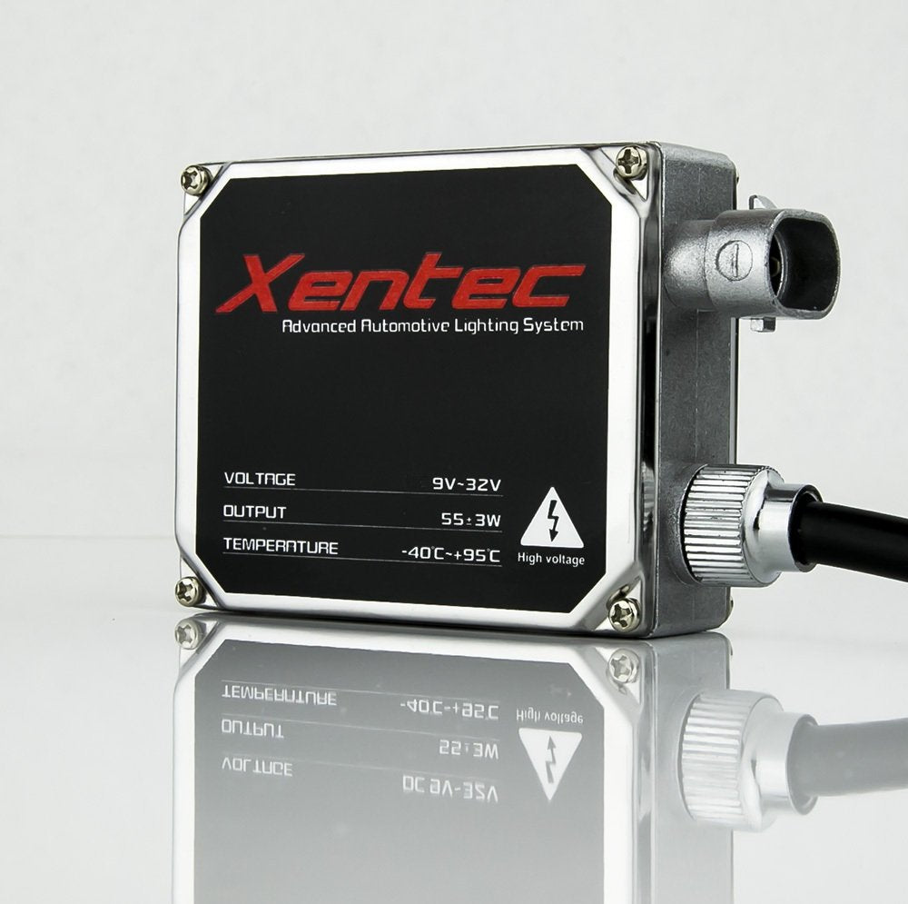 Xentec 55W Ballasts Bundle with 2 Xenon Bulbs 9005 6000K Ultra White