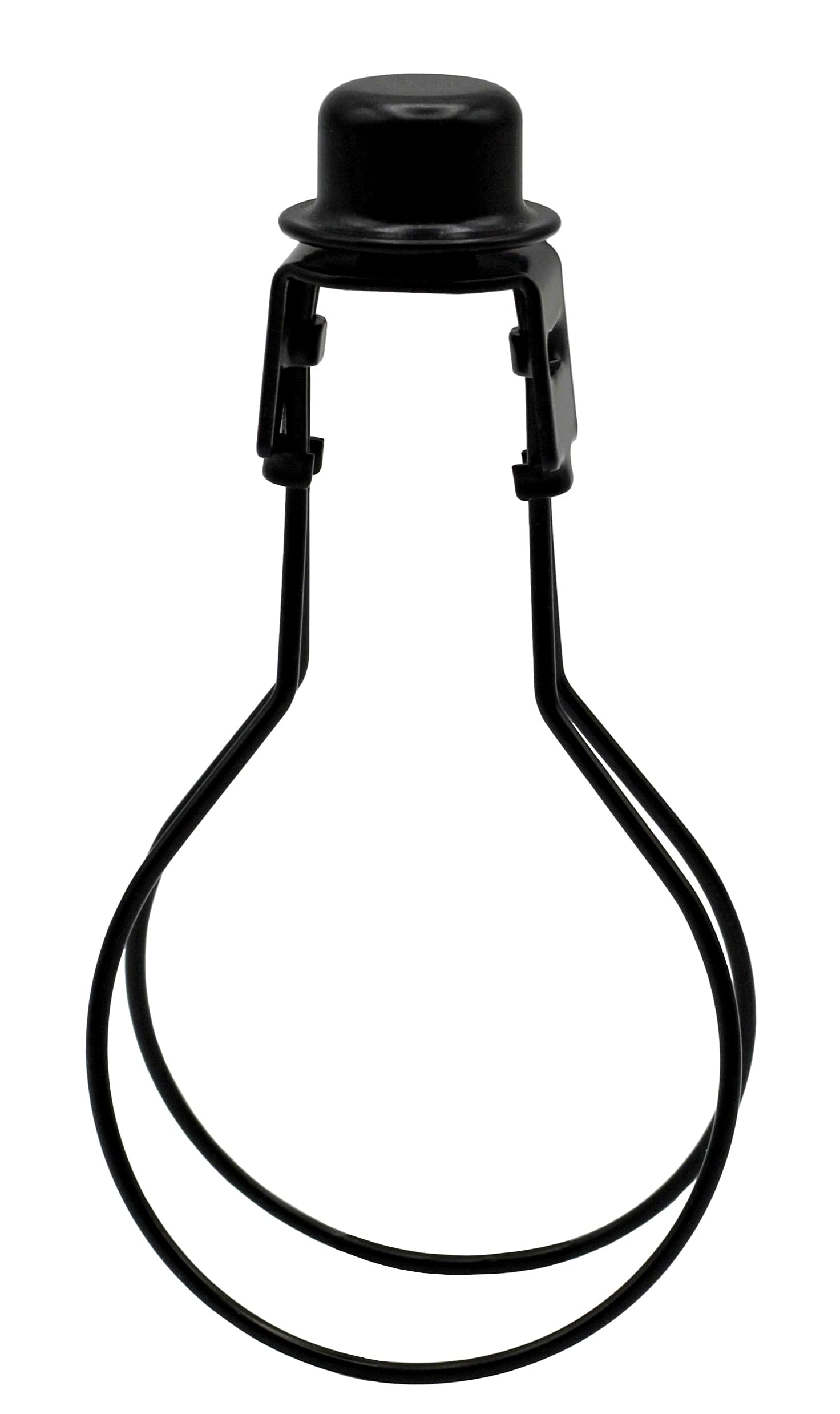 Creative Hobbies® Lamp Shade Clip Adapter, Metal, Black, Model 5801-K & Knob