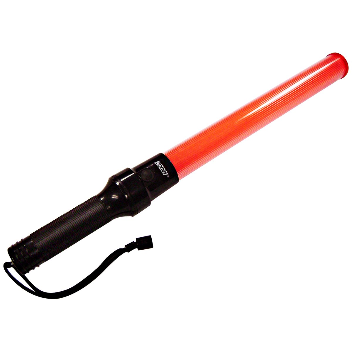 Dorcy 20-Lumen Multi-Function 12-Inch Led Signal Wand With Wrist Strap Lanyard, Orange (41-1063)