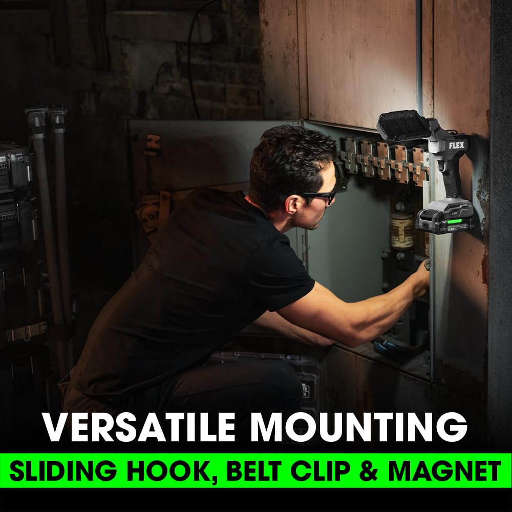 FLEX 24V Cordless 3-Setting 1,000 Lumen Inspection Light Tool Only, Battery and Charger Not Included - FX5121-Z