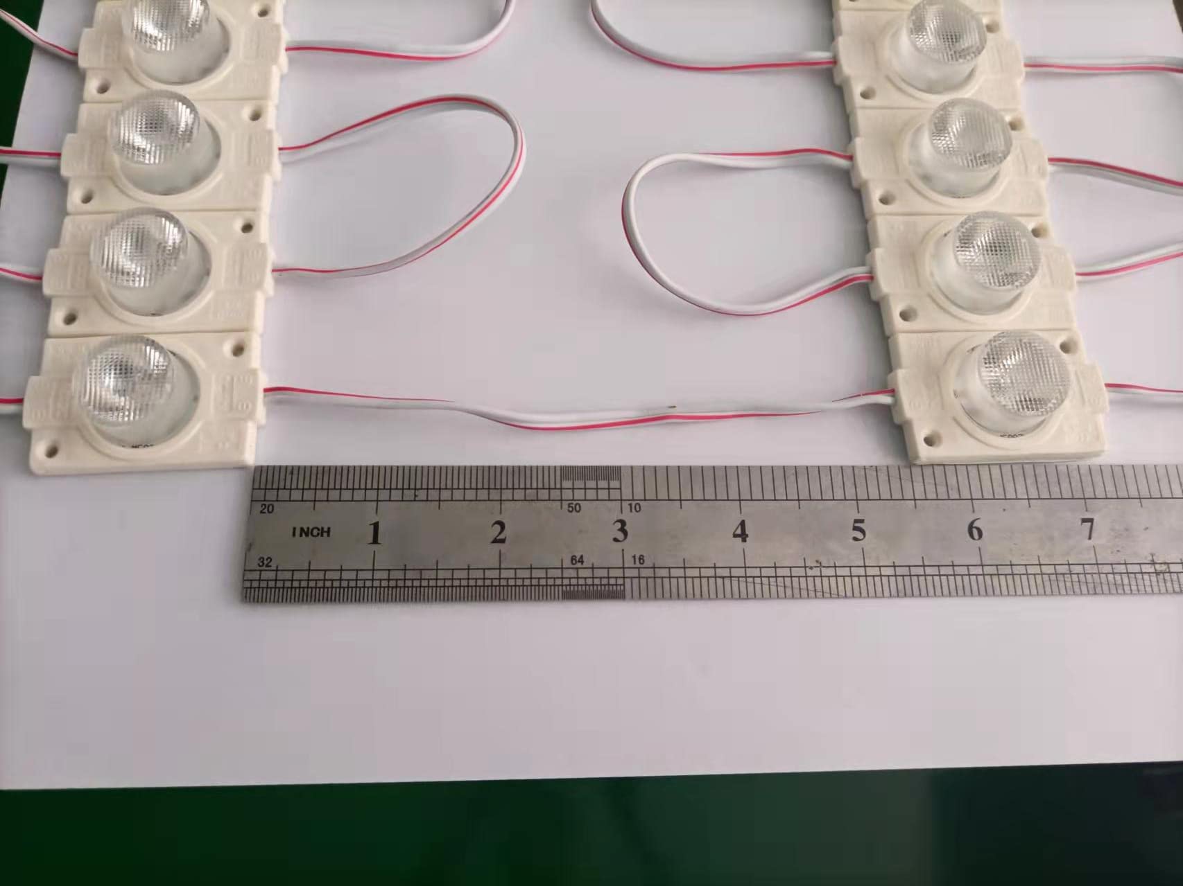 Warm White 3000K 12V Led Module With Lens 2.0W For Light Box With Tape Adhesive Back (20Pcs Pack)