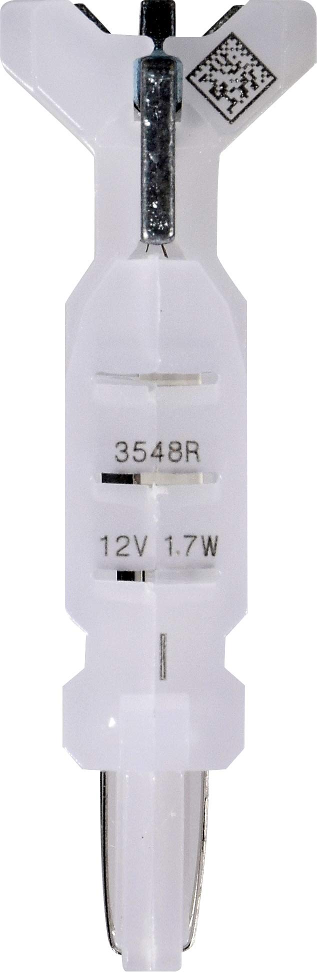 SYLVANIA 3047 LED Mini Bulb - Red, Ideal for Stop and Tail Lights, Contains 2 Bulbs