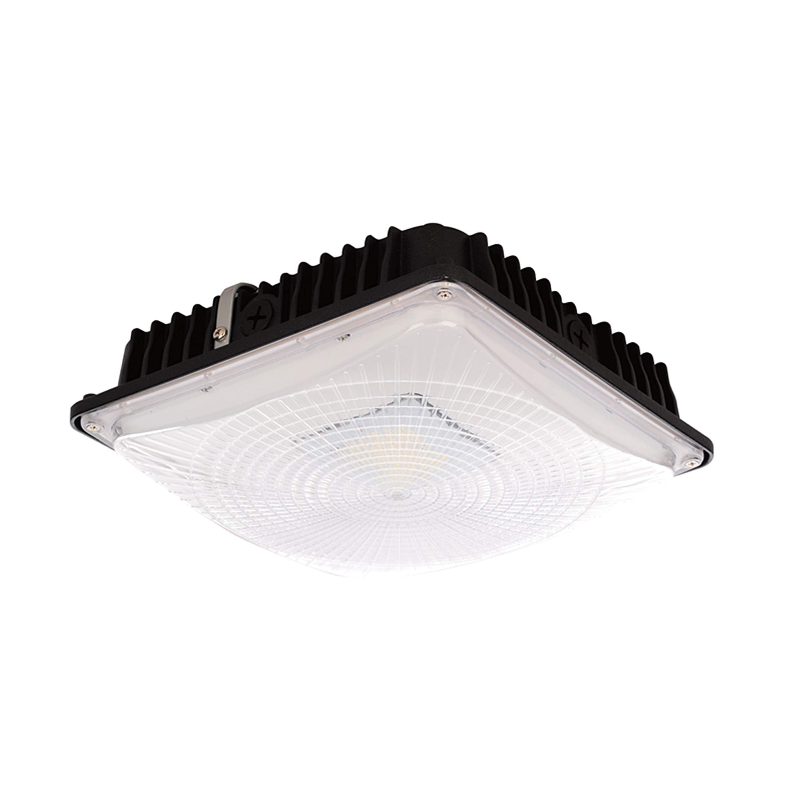 Suchace LED Canopy Light 70W, 8750 Lumens 5000K Daylight, Square Ceiling Light for Gas Station, Carport, Outdoor Lighting, ETL L
