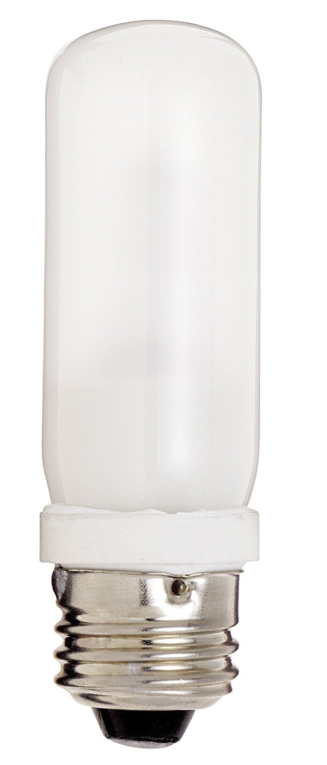 Satco S3478 T10 Medium Base Light Bulb, 150W, Frosted, Warm White, 1 Count