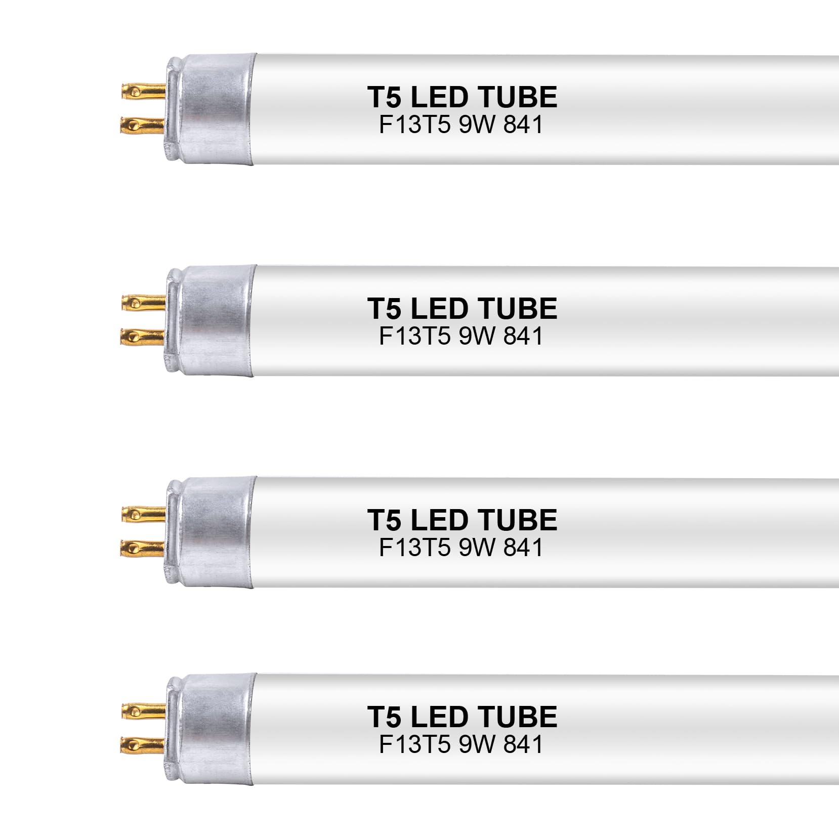 Wesome Lighting 21 Inch F13T5/Cw Led Replacement Bulbs, 4100K Cool White, T5 Led 9 Watts Replace Fluorescent Bulb With Led, Repl
