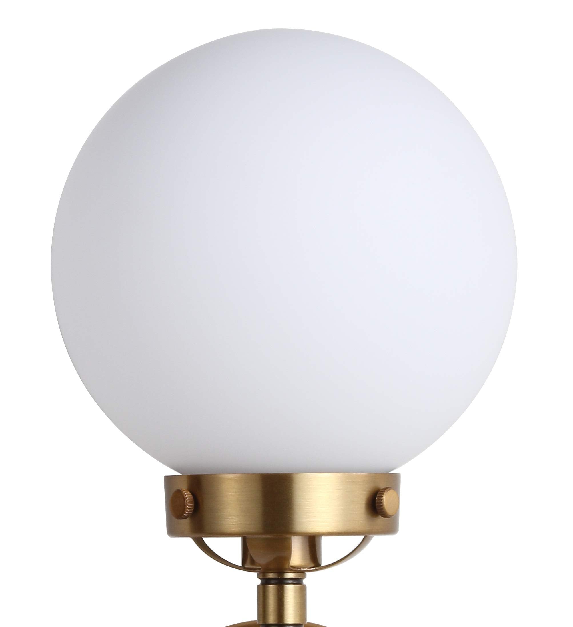 JONATHAN Y 1-Light Brass Vanity Light, Model JYL9056B, Contemporary Design, Brass Gold/Black Finish