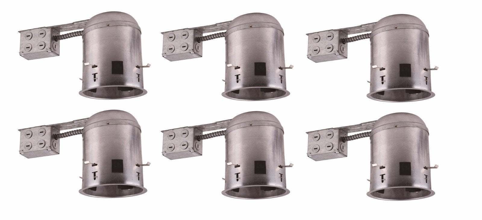 Elitco Lighting Tc5R-E26-6Pk 5 In. Icat Remodel Housing Fits Par30 Br30 A19 - Pack Of 6