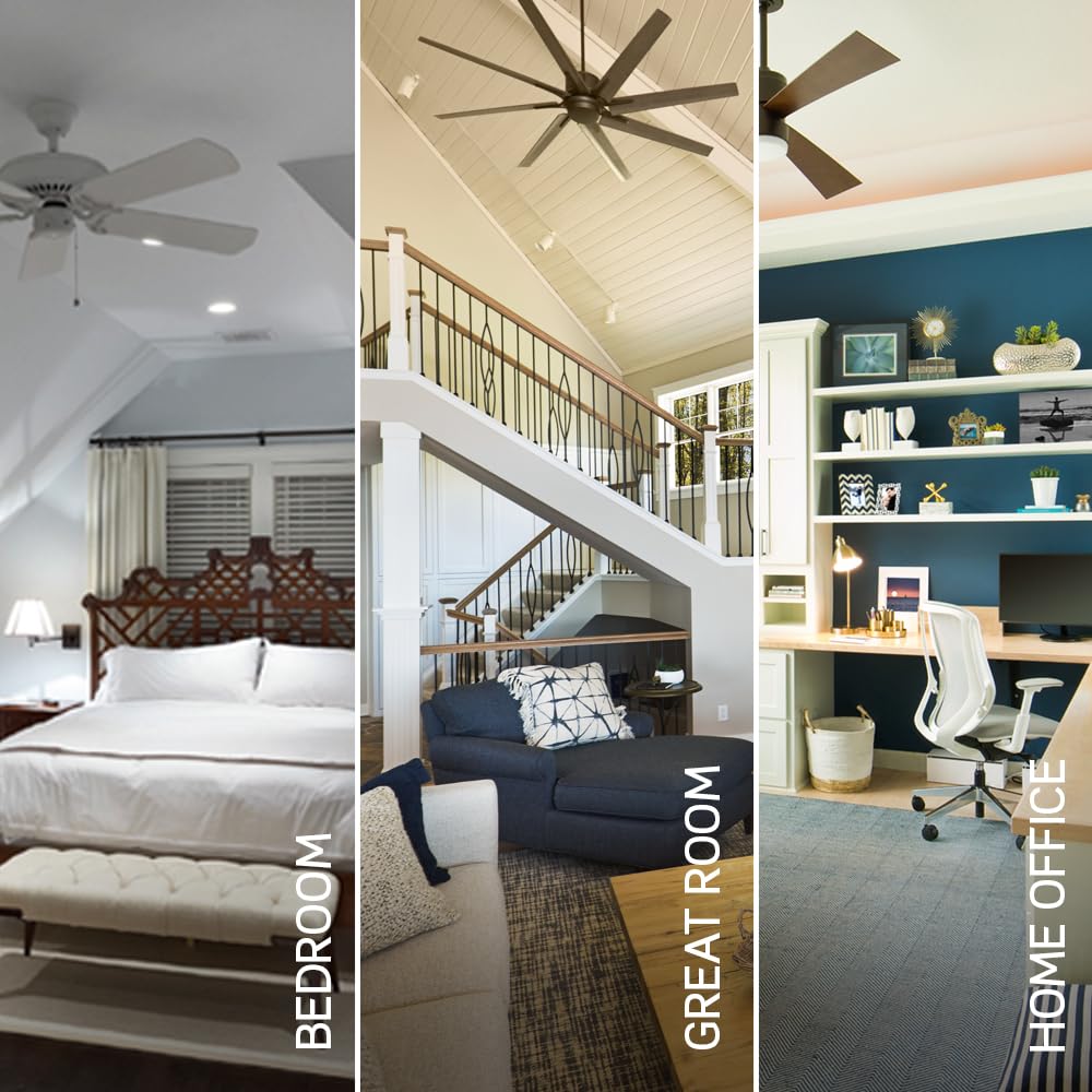 Leviton Decora Slide Ceiling Fan Wall Switch, Quiet 3-Speed Fan Control, 1.5 Amps, Dsf01-10Z, White With Ivory And Light Almond