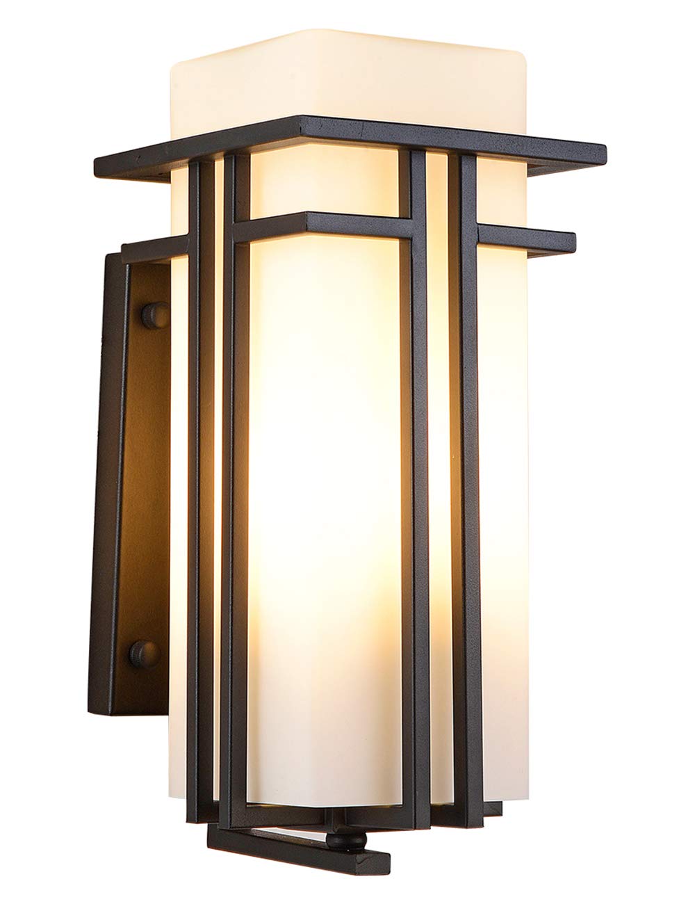 EERU Large Outdoor Wall Lights 15.35'' H x 6.7'' W, Waterproof Wall Lantern Exterior Light Fixture for Entryways Yards Garage Fr