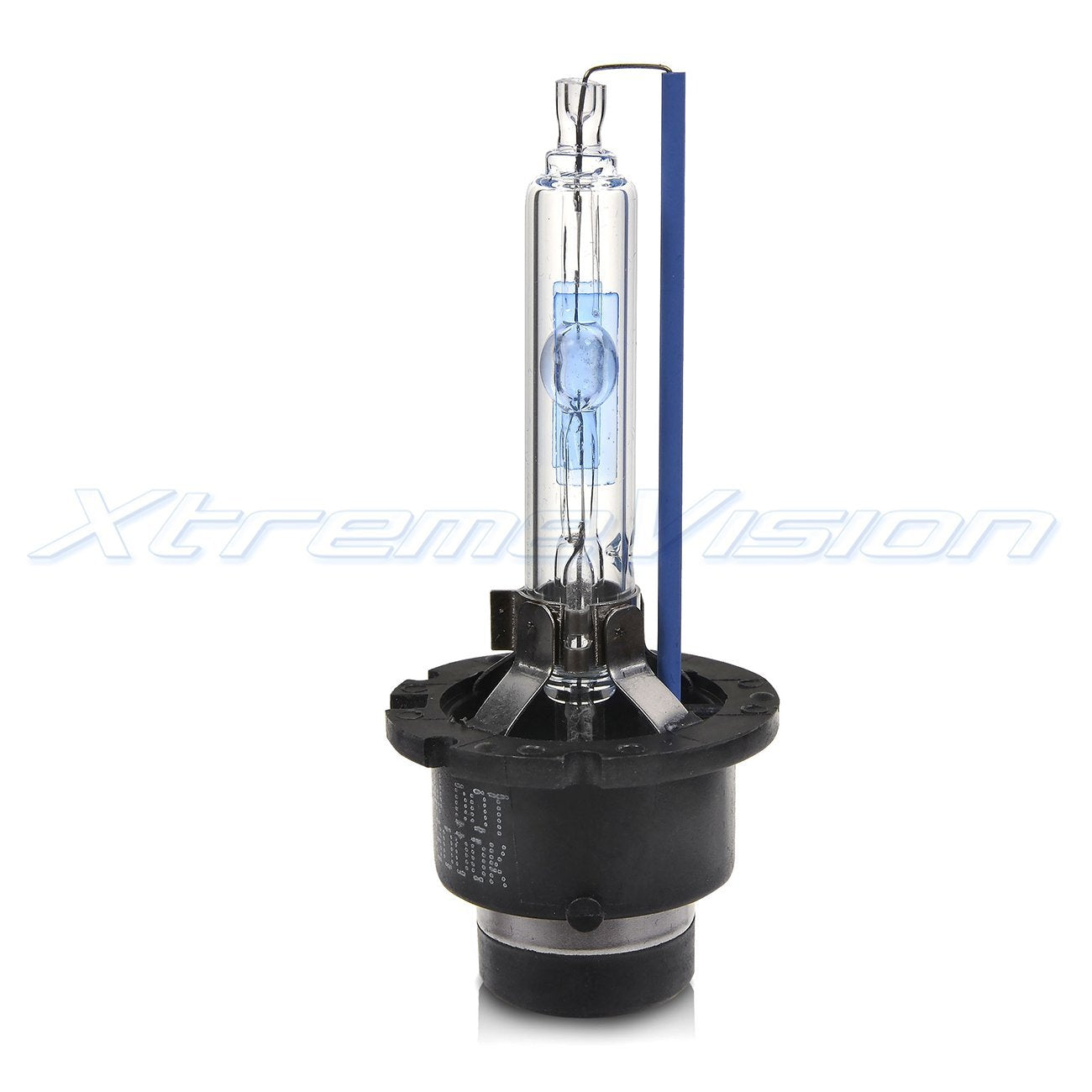 XtremeVision AC HID Xenon Replacement Bulbs - D2S/D2R/D2C - 10000K Dark Blue - Metal Bracket - 1 Pair