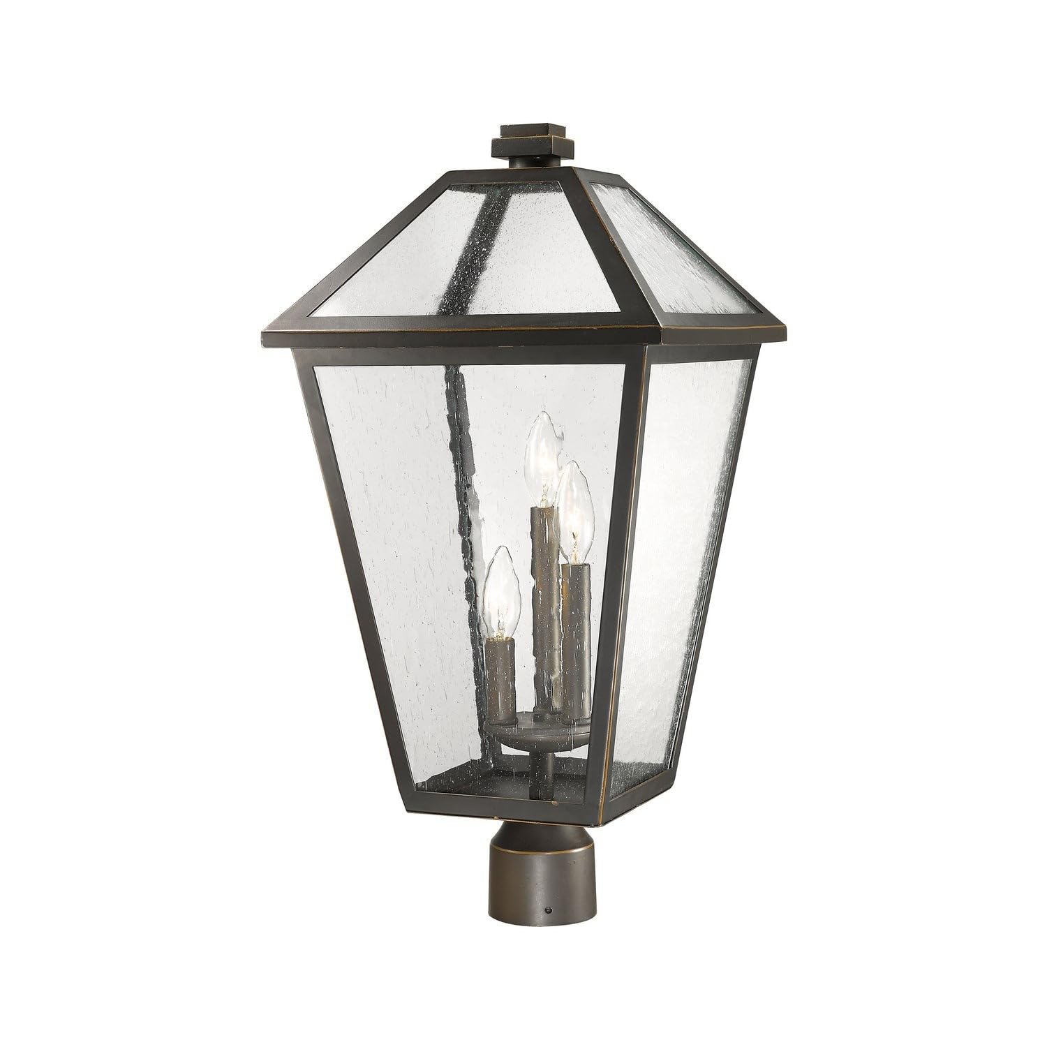 Z-Lite 3 Light Outdoor Post Mount Fixture, Stainless Steel, Seedy, 23.75x12.25x12.25, Model 579PHXLR-ORB
