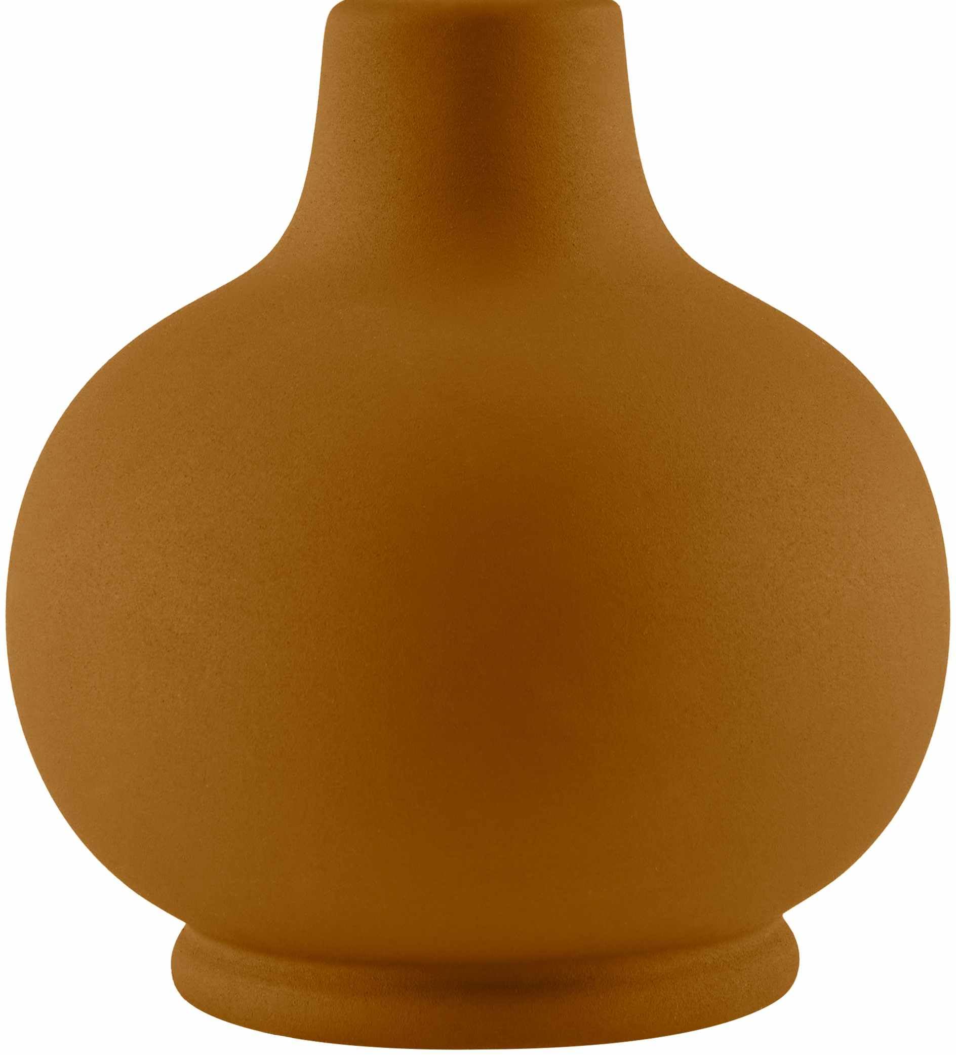 Hauteloom Theisseil Table Lamp, Ceramic, 13inH x 8inW x 8inD, Tan/White/Translucent, Model TXCHME8