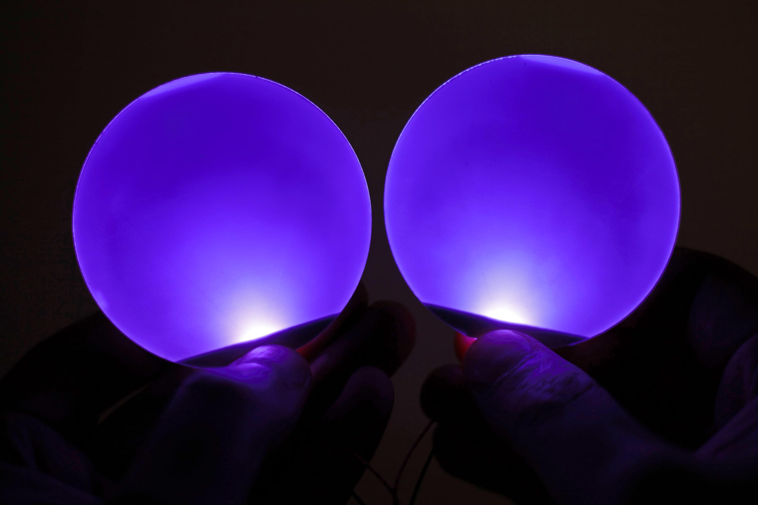 Mlnyitus [ Round ] Purple Star-Lord Decorations Led Light Flexible Helmet Lights Cosplay Diy Kit Rgb Superhero For Men Gifts