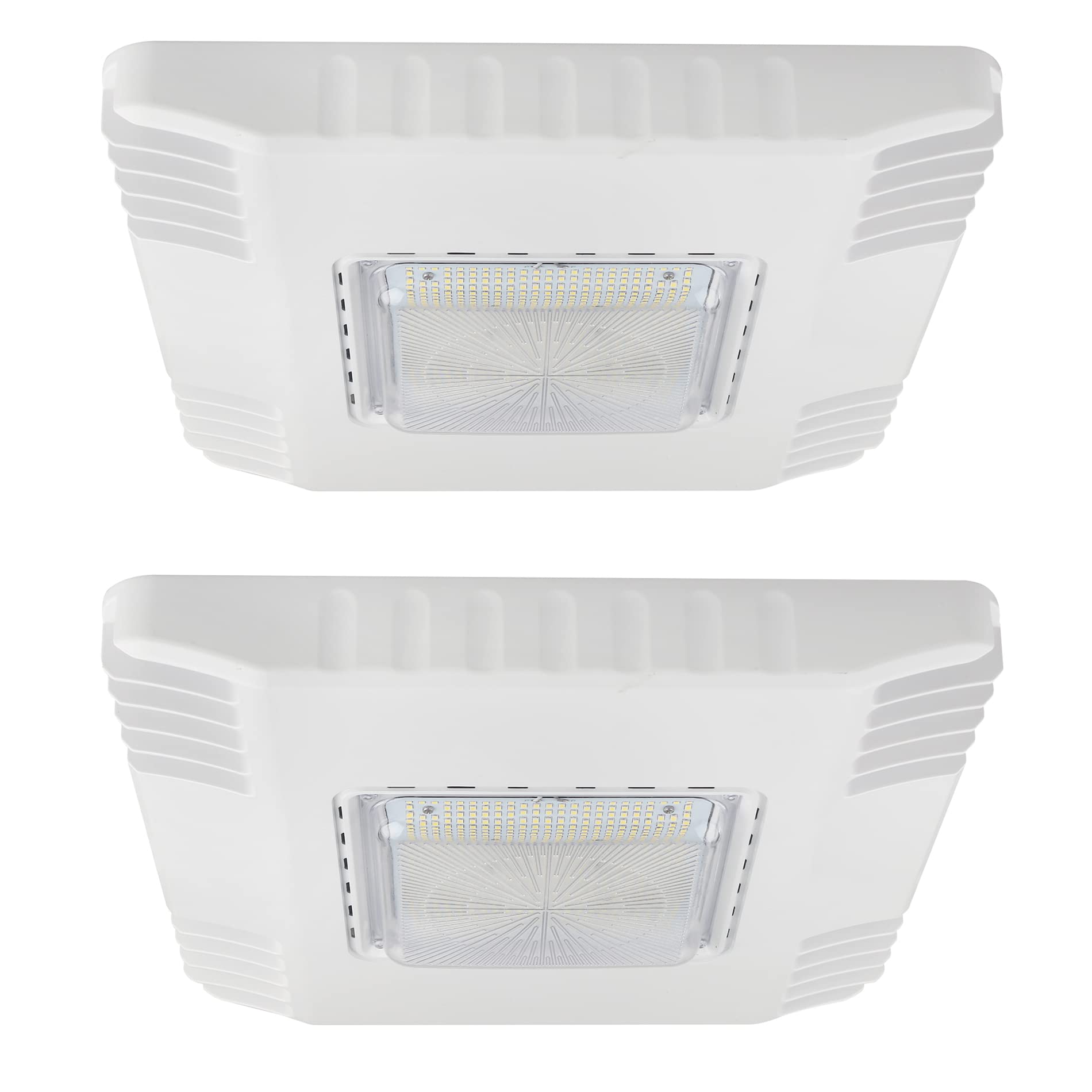 LED Canopy Gas Station Light, 150W 21000LM Surface Mount LED Carport Ceiling Light 5700K (600W HID/HPS Equivalent), 100-277V IP6