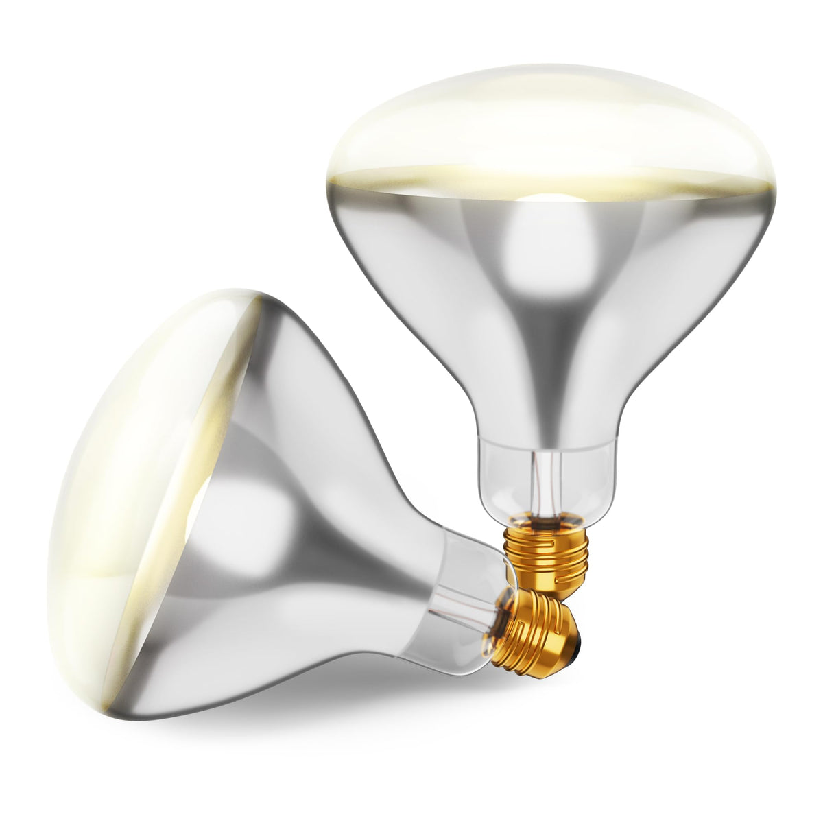 250R40/1 250-Watt, Incandescent R40 Reflector, Clear Head Lamp, Heat Flood Lamp Light Bulb, E26 Standard Medium Screw Base, 120V