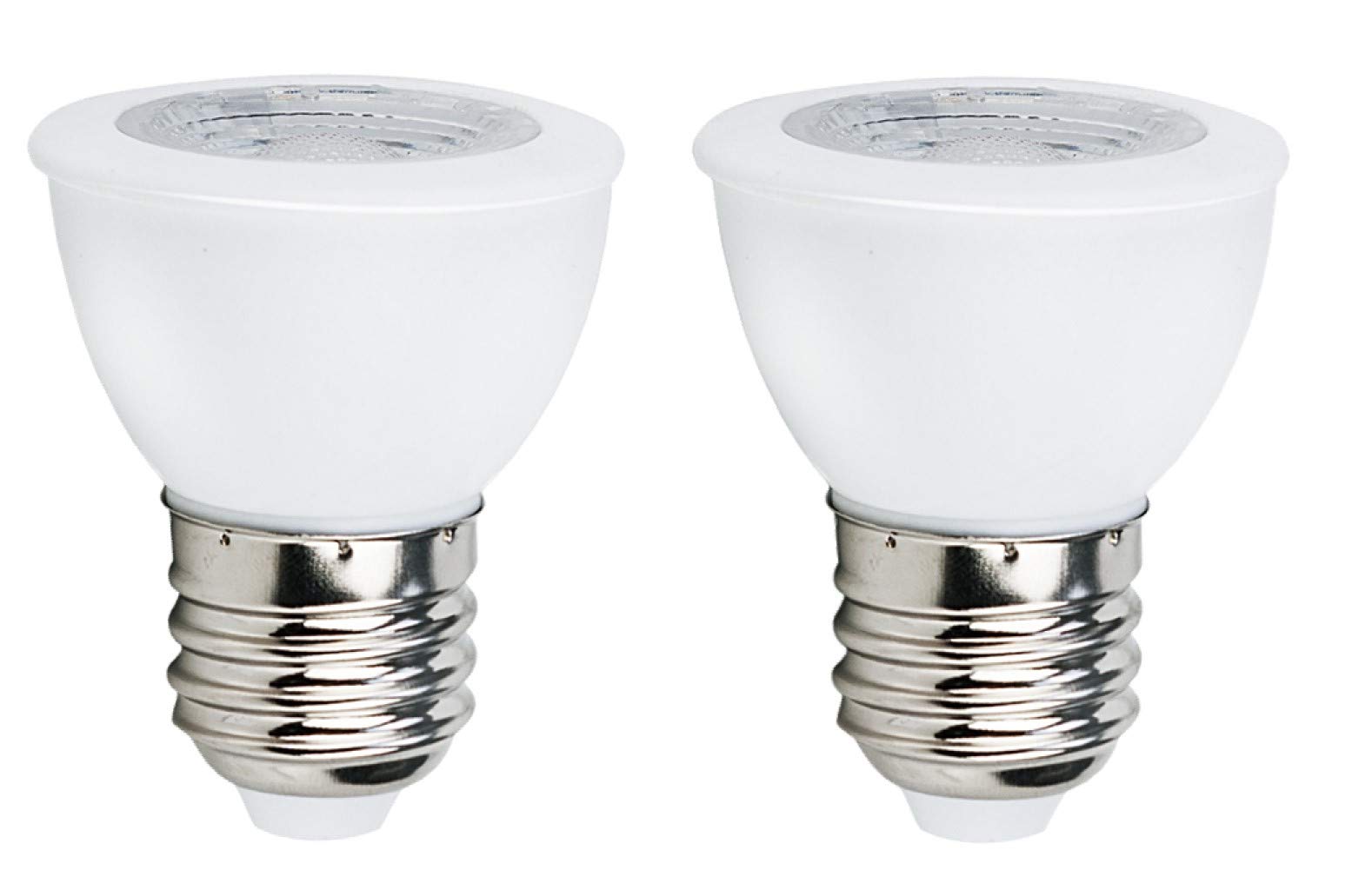 CBconcept PAR16 LED Bulb 6W (50W Equivalent) 550 Lumen, Warm White 3000K, 2 Pack, Medium Base (E26), UL Listed