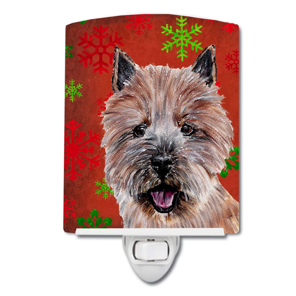 Carolines Treasures Ceramic Night Light, Norwich Terrier, UL-Certified, 6x4x3in, Multicolor, Model SC9758CNL